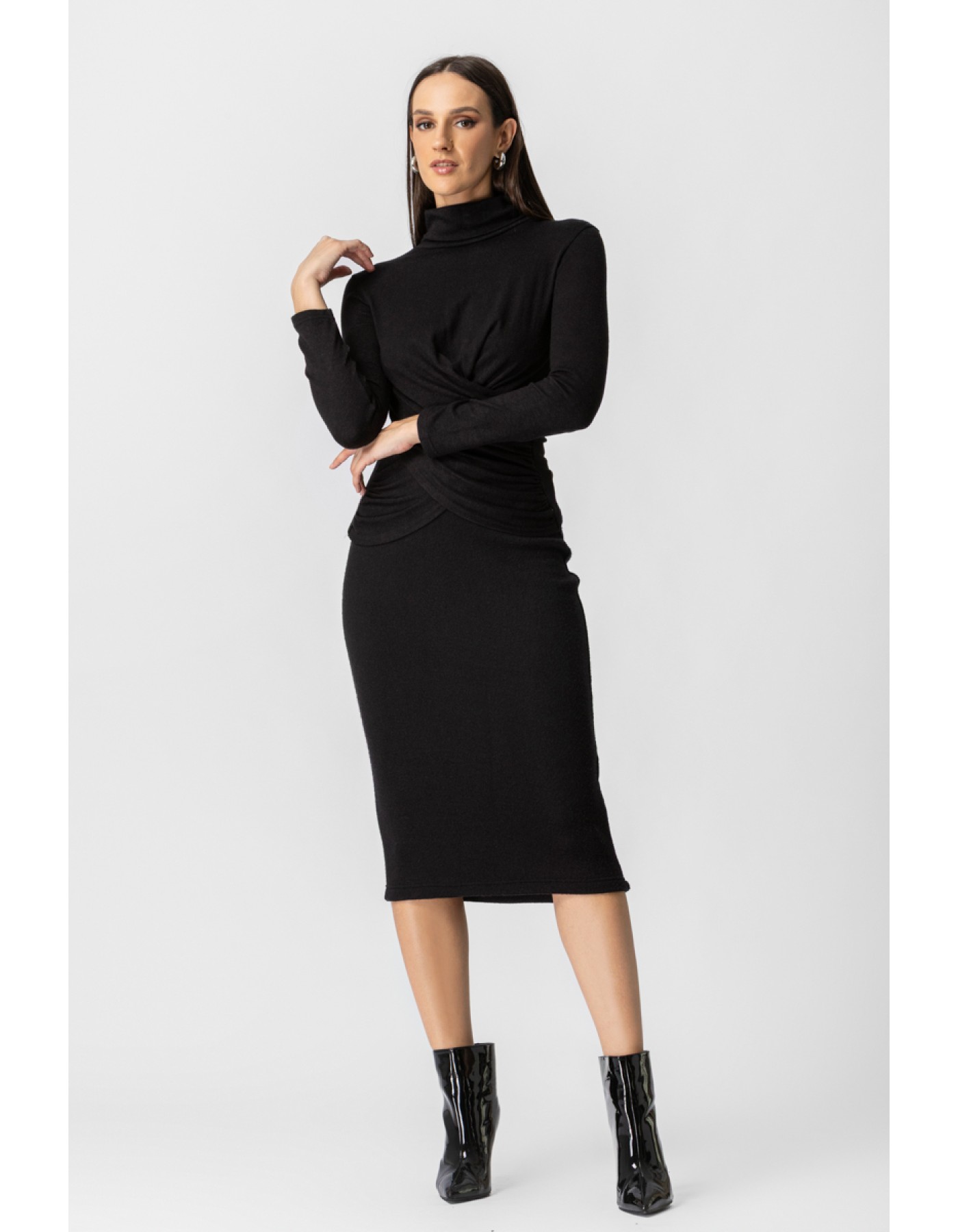 Φούστα πλεχτή ριπ λάστιχο