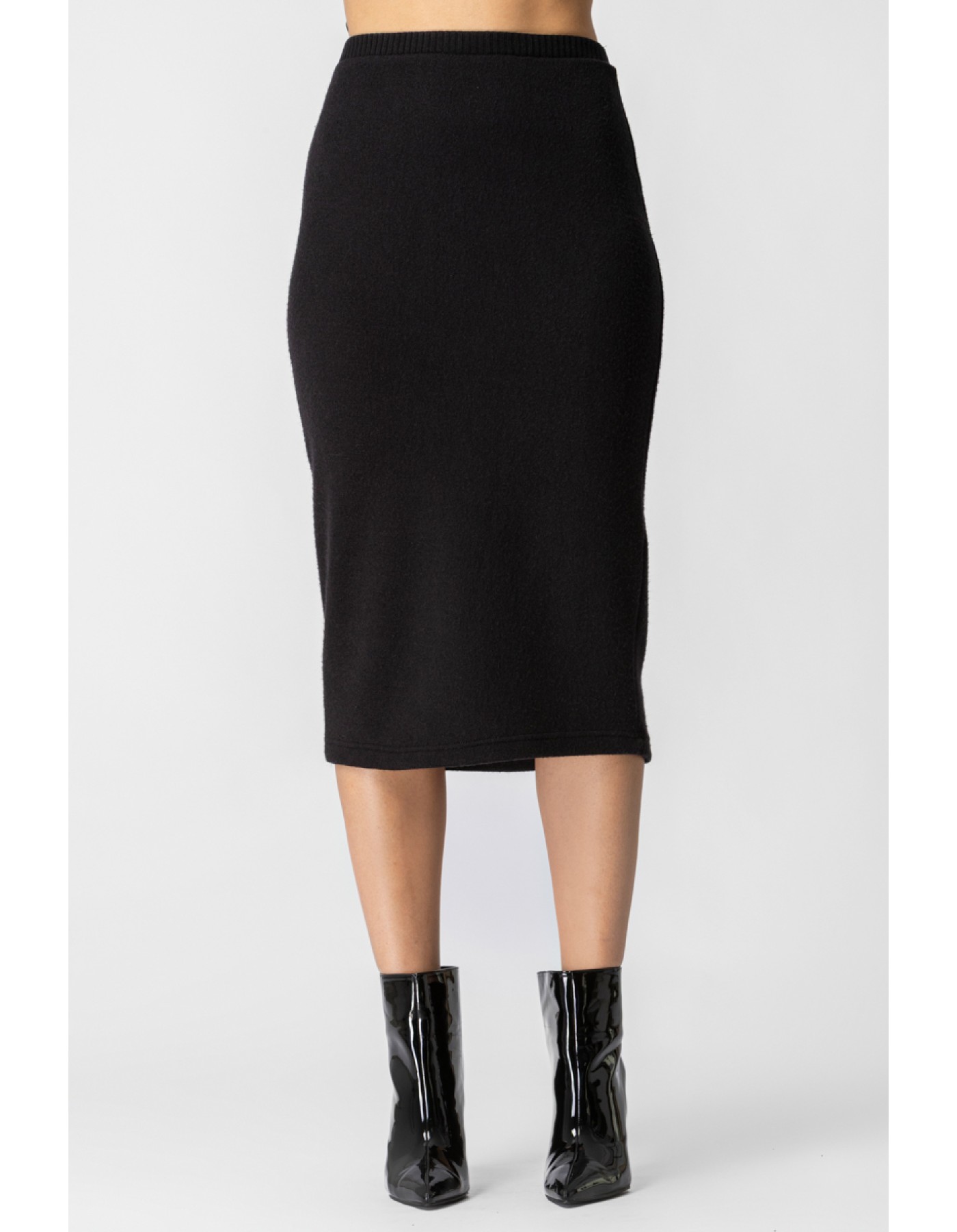 Φούστα πλεχτή ριπ λάστιχο