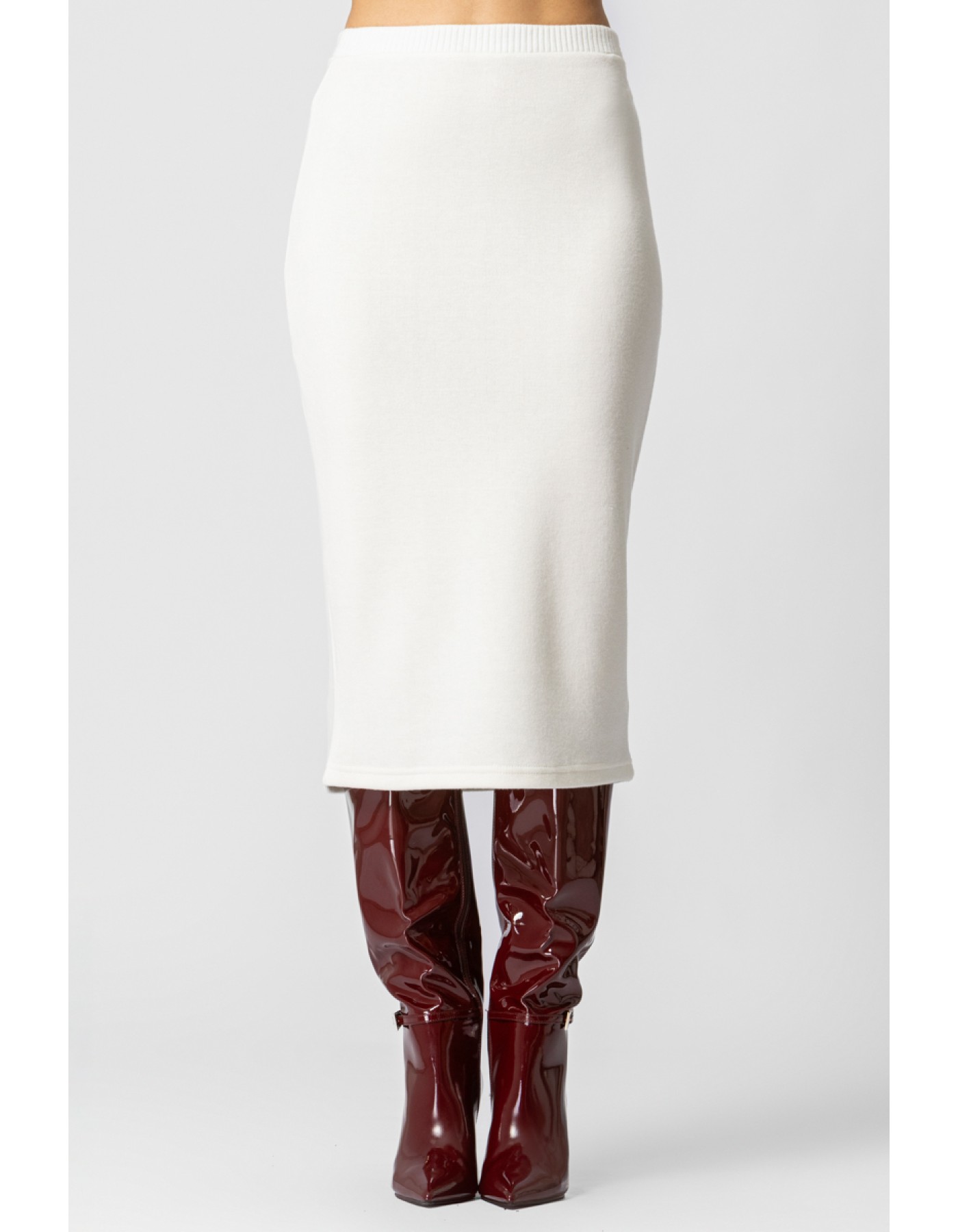 Φούστα πλεχτή ριπ λάστιχο