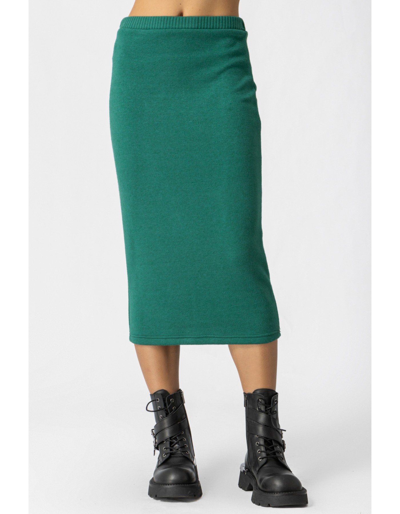 Φούστα πλεχτή ριπ λάστιχο