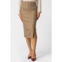 Φούστα Ριγέ Lurex Goldy