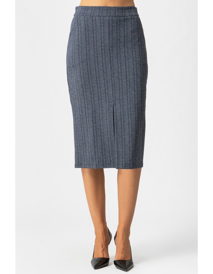 Φούστα ζακάρ ψαροκόκαλο