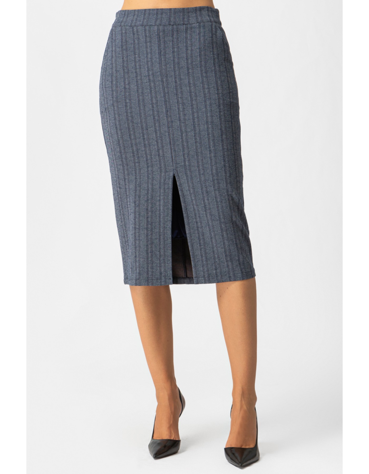 Φούστα ζακάρ ψαροκόκαλο