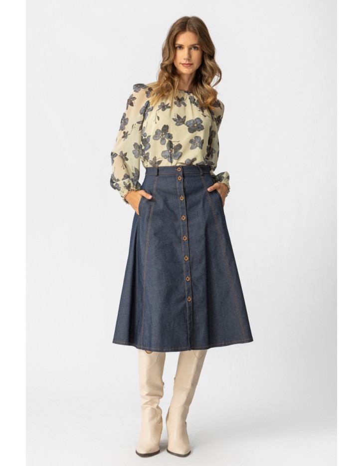 Φούστα Jean κλος