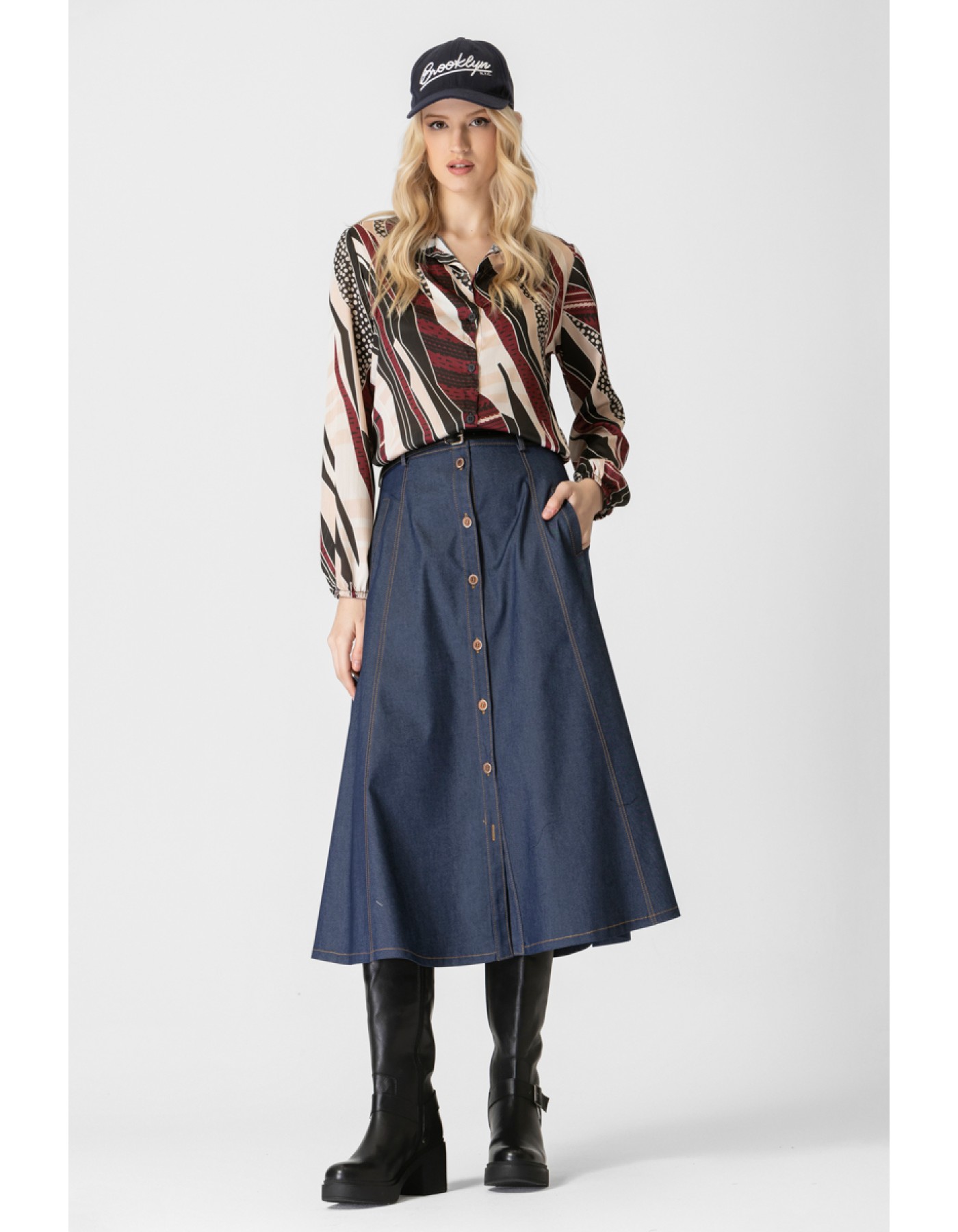 Φούστα Jean κλος