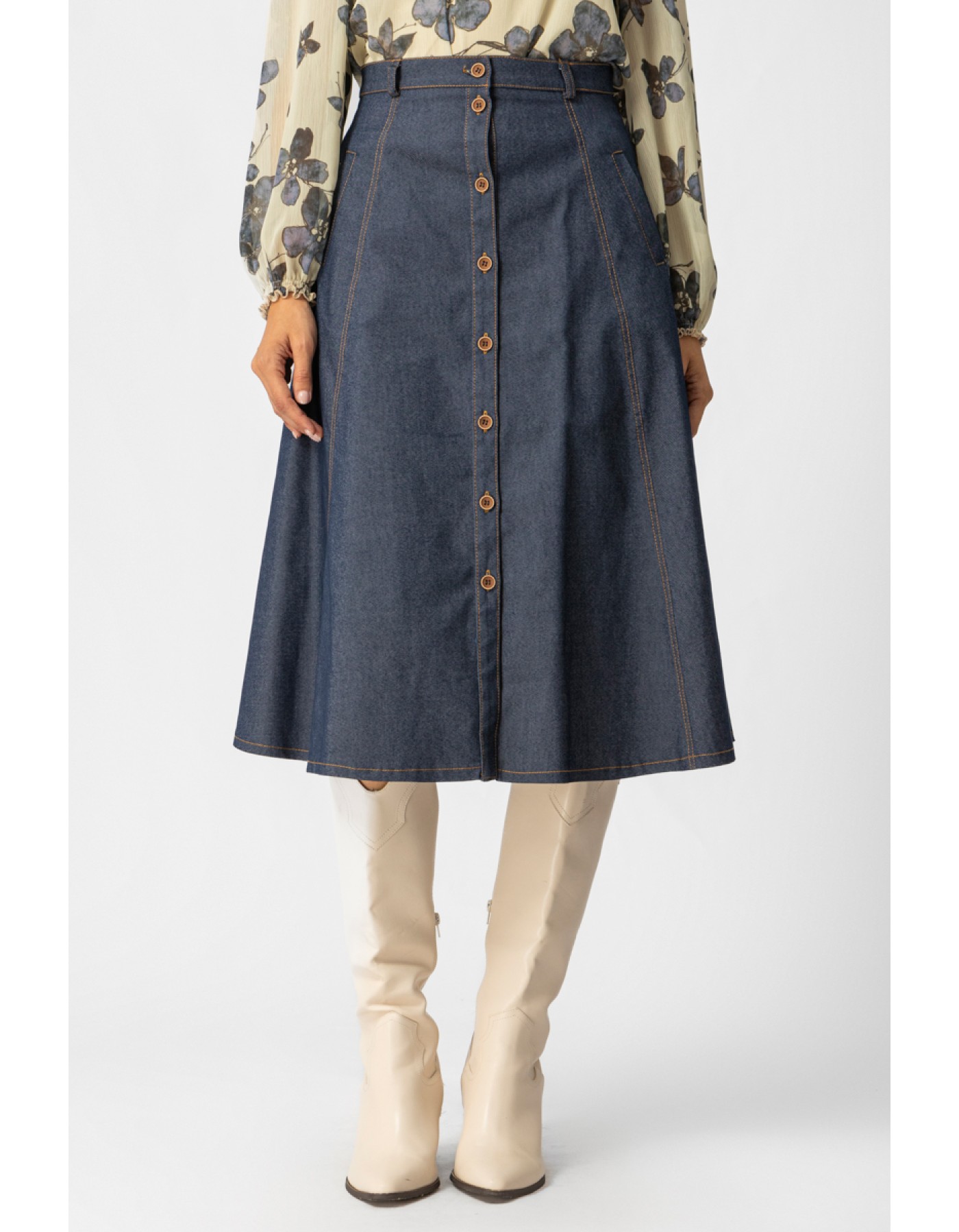 Φούστα Jean κλος