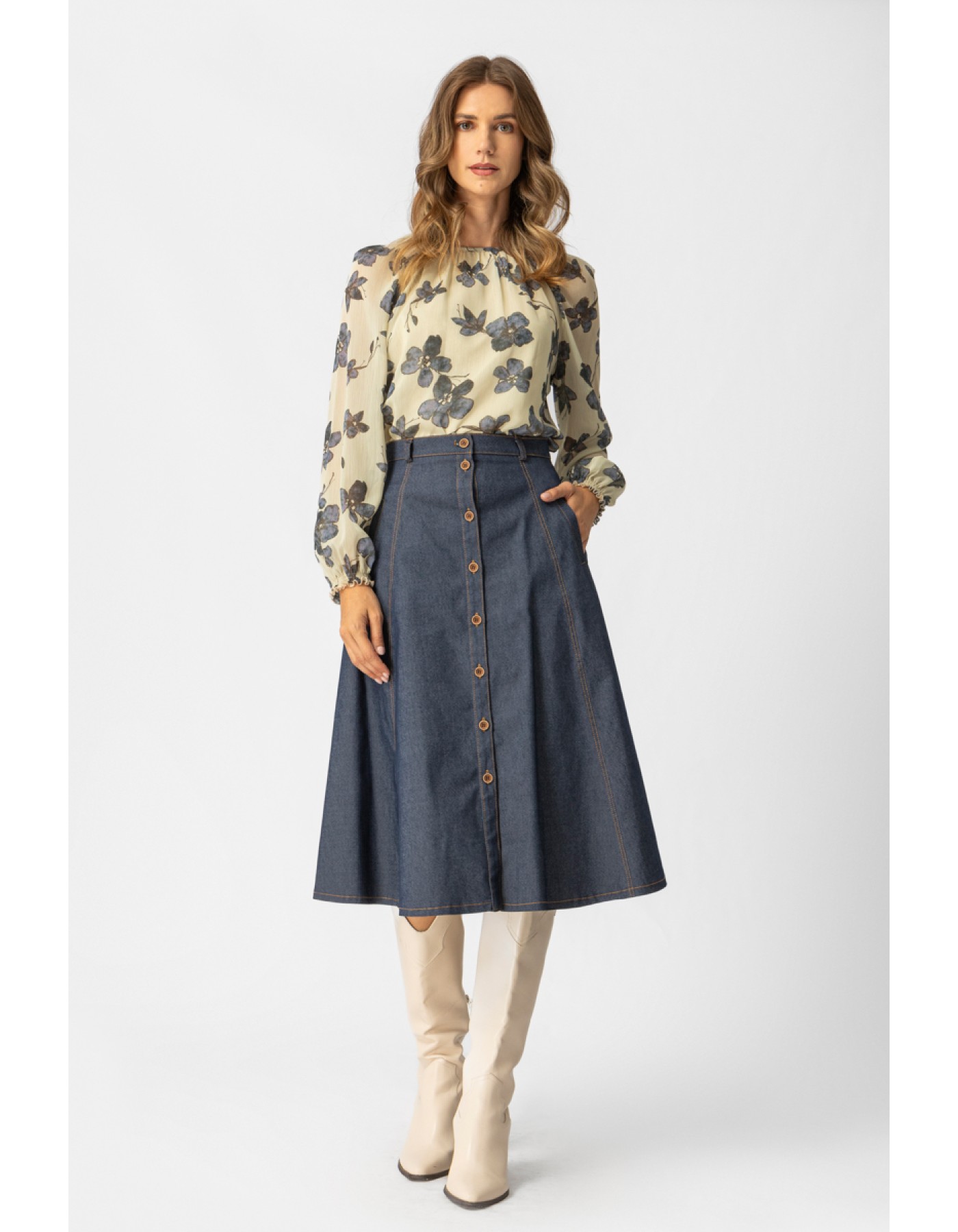 Φούστα Jean κλος