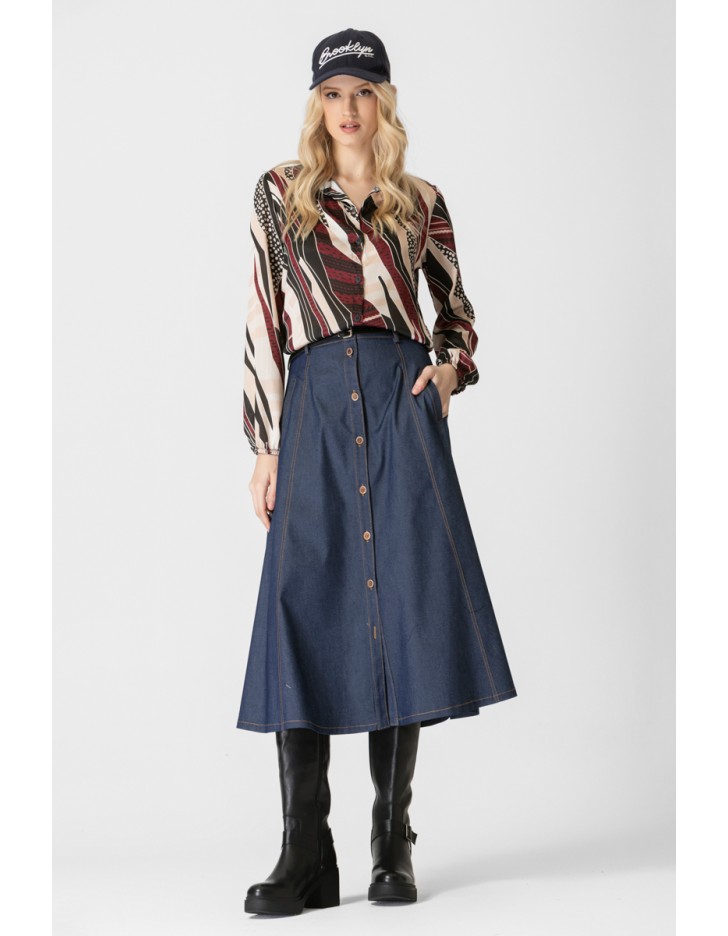 Φούστα Jean κλος