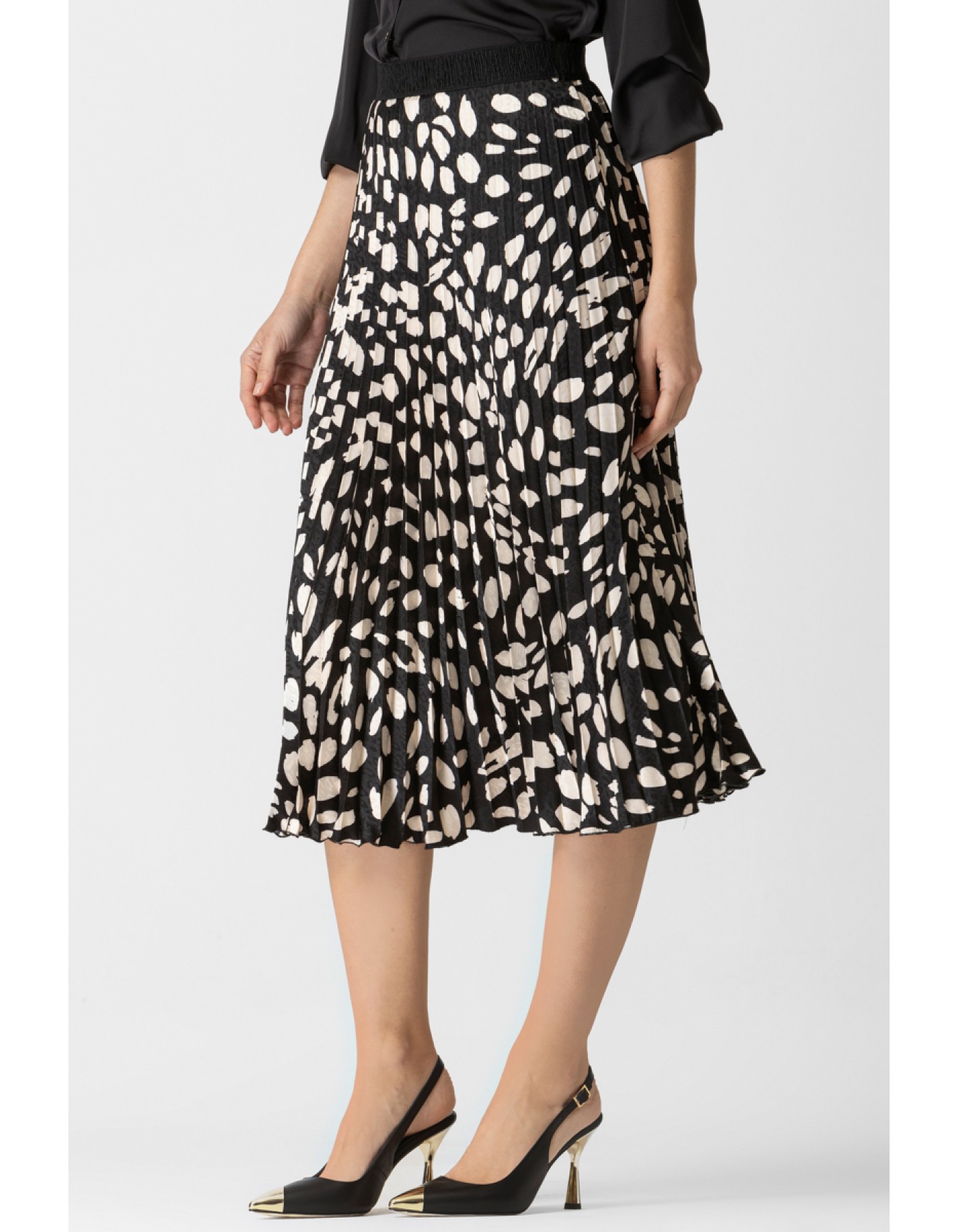 Φούστα πλισσέ ζακάρ