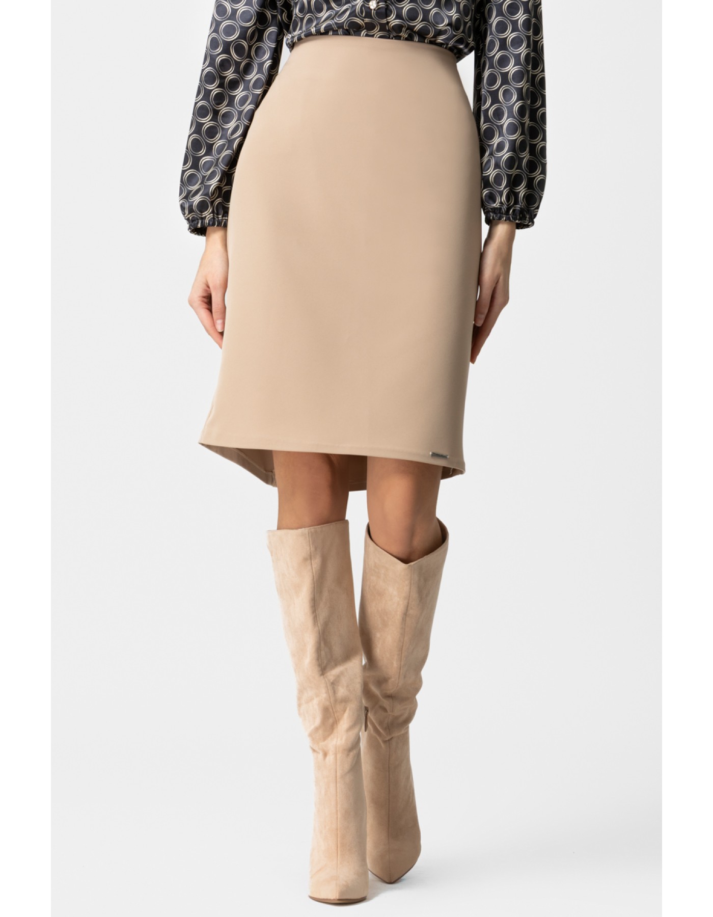 Φούστα κρεπ ίσια_Muffin