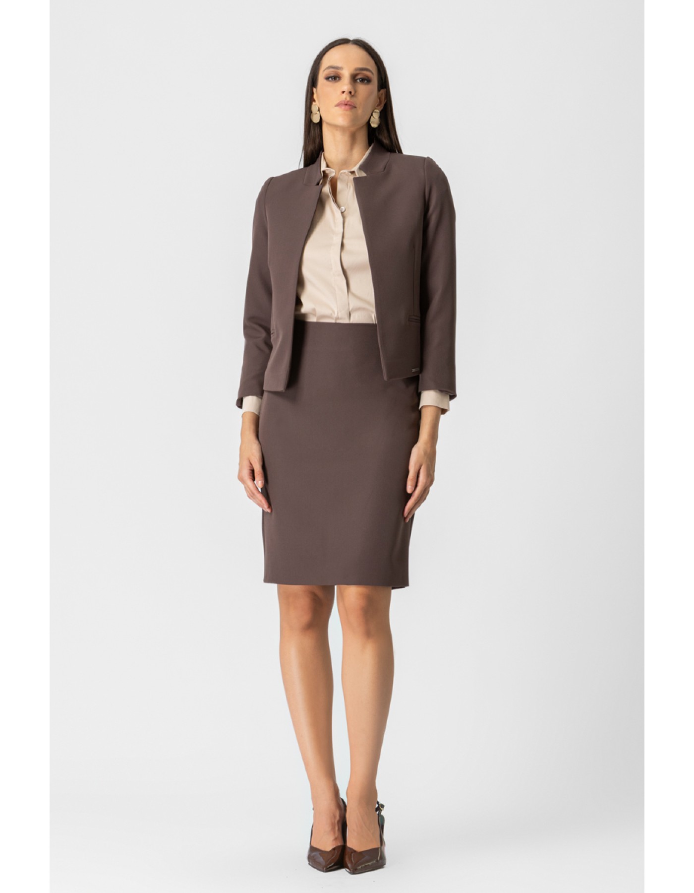 Φούστα κρεπ ίσια_Muffin