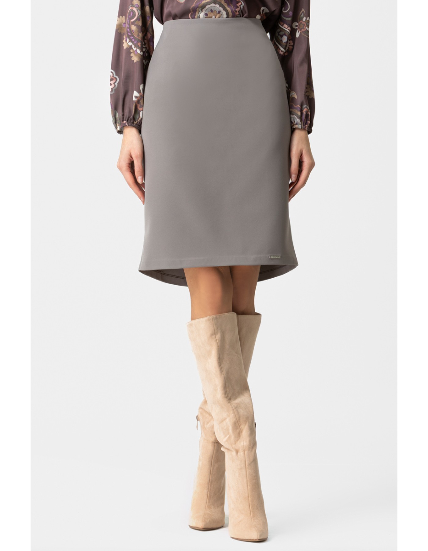 Φούστα κρεπ ίσια_Muffin