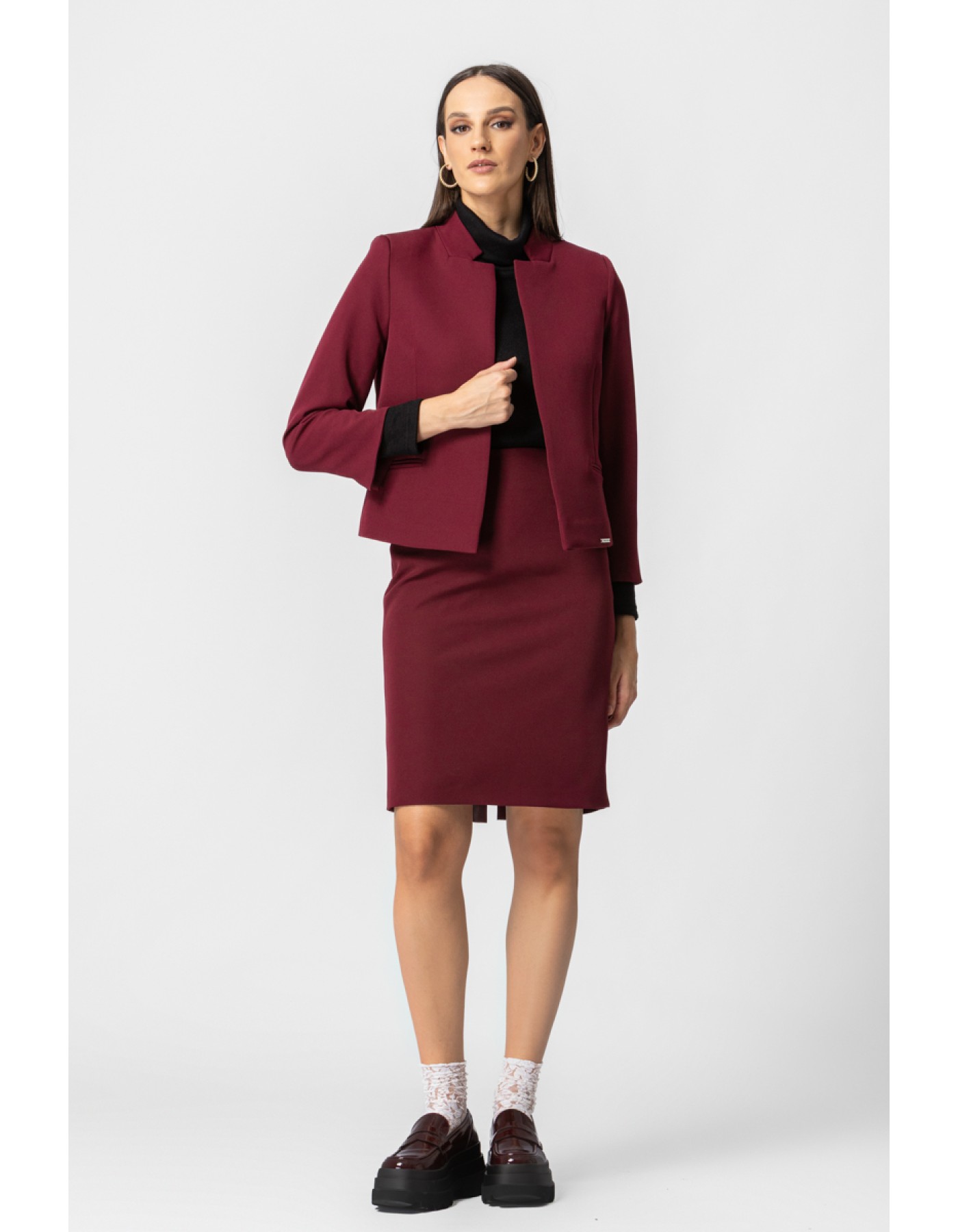 Φούστα κρεπ ίσια_Muffin