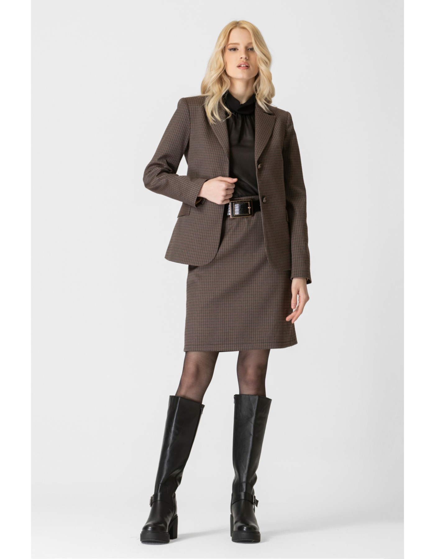 Φούστα καρώ Jola