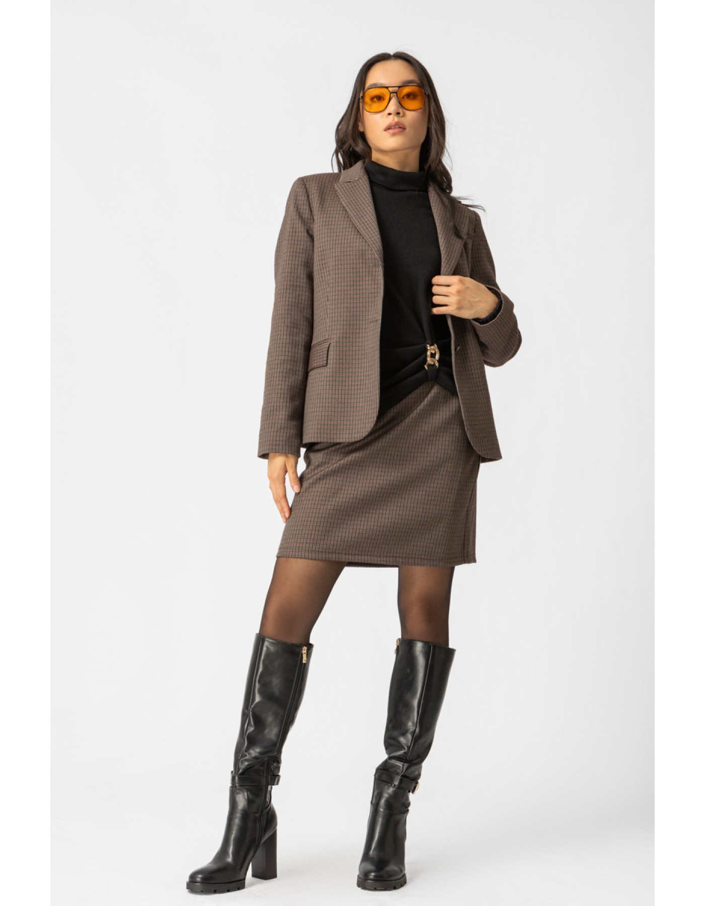 Φούστα καρώ Jola