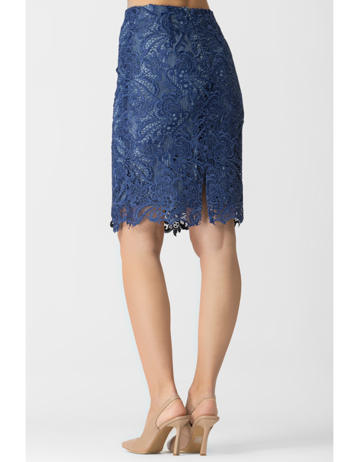 Φούστα Δαντέλα κορδονέ