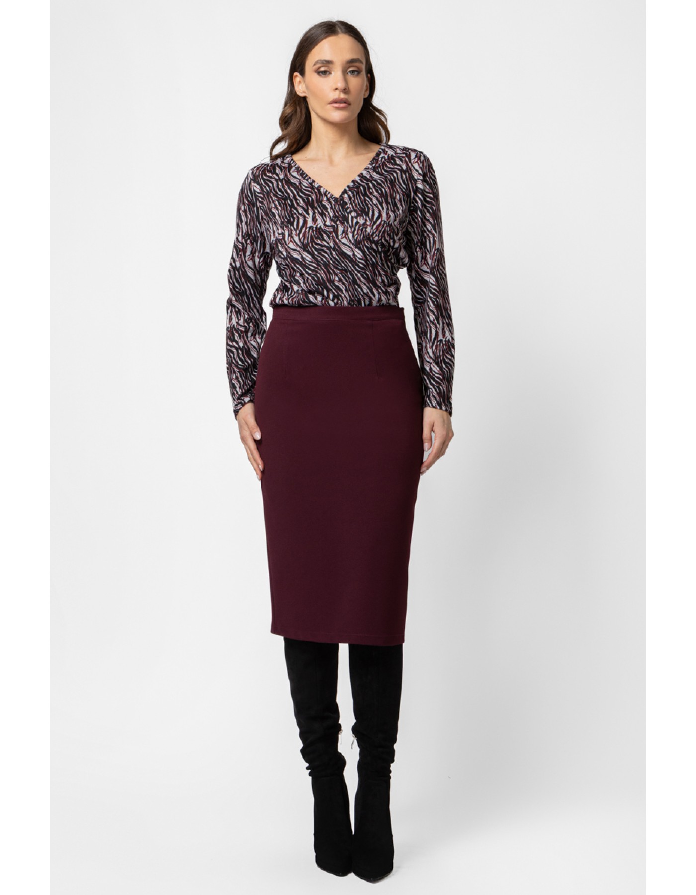 Φούστα διαγωνάλ Turn