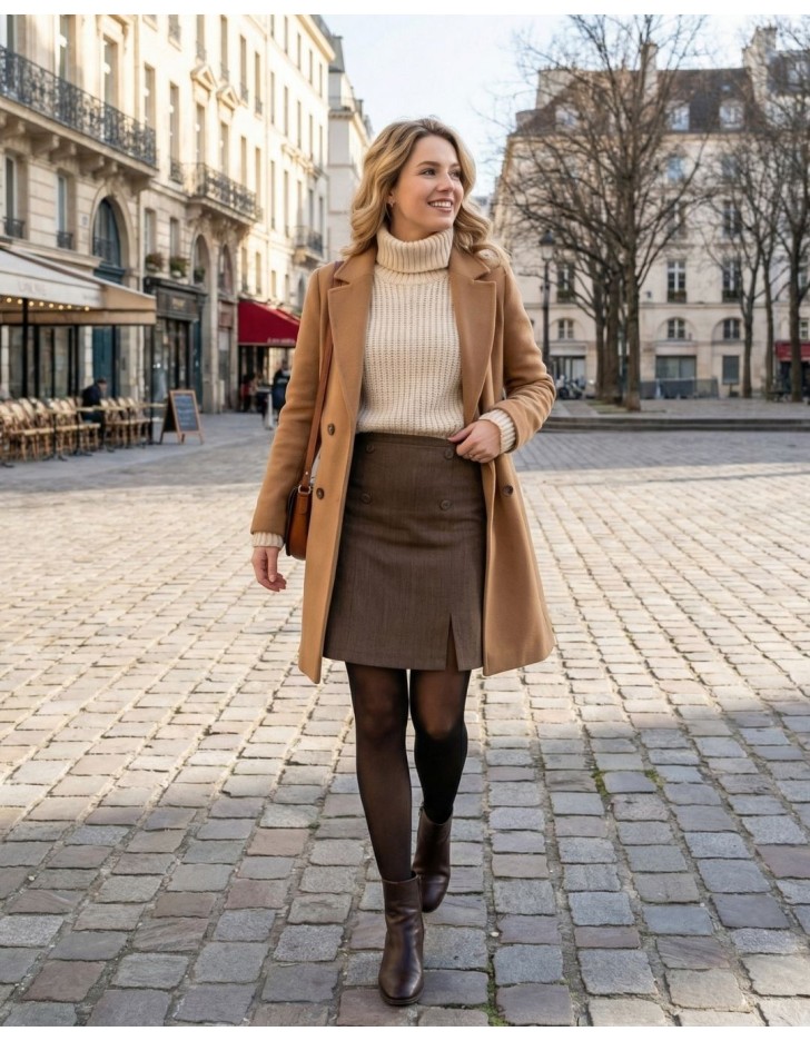 Φούστα μάλλινη Arletta