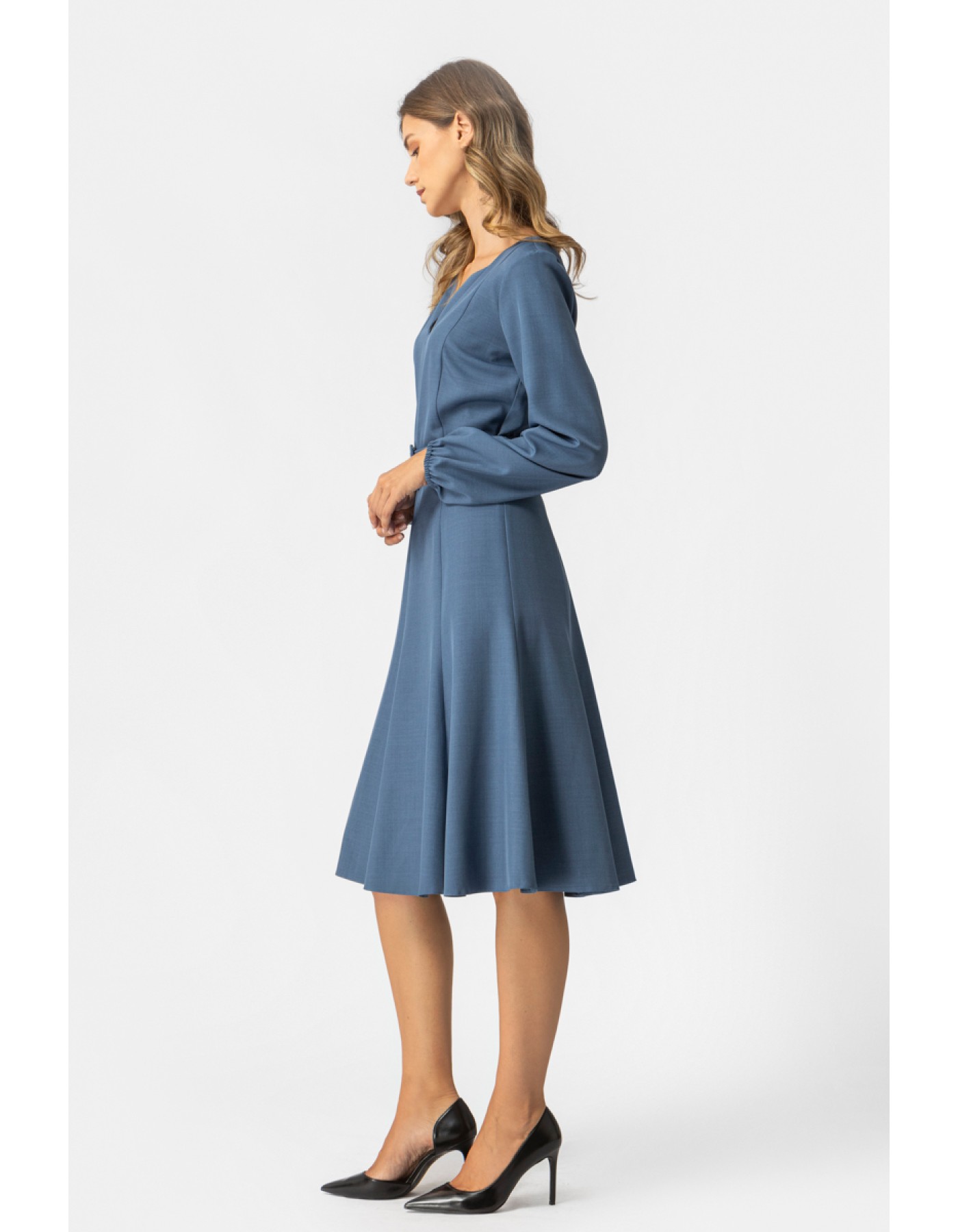 Φόρεμα ελαστικό Andy με ζώνη