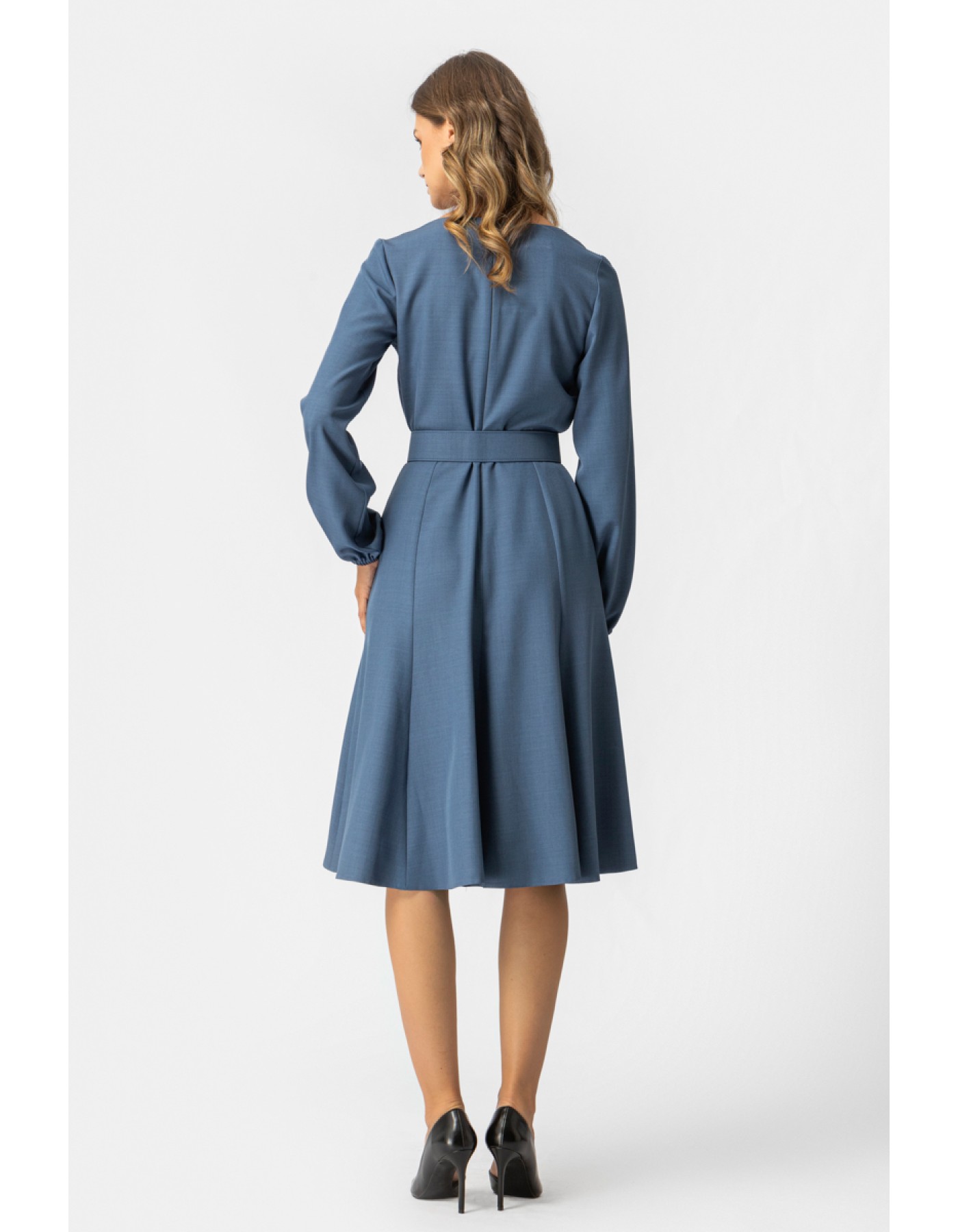 Φόρεμα ελαστικό Andy με ζώνη