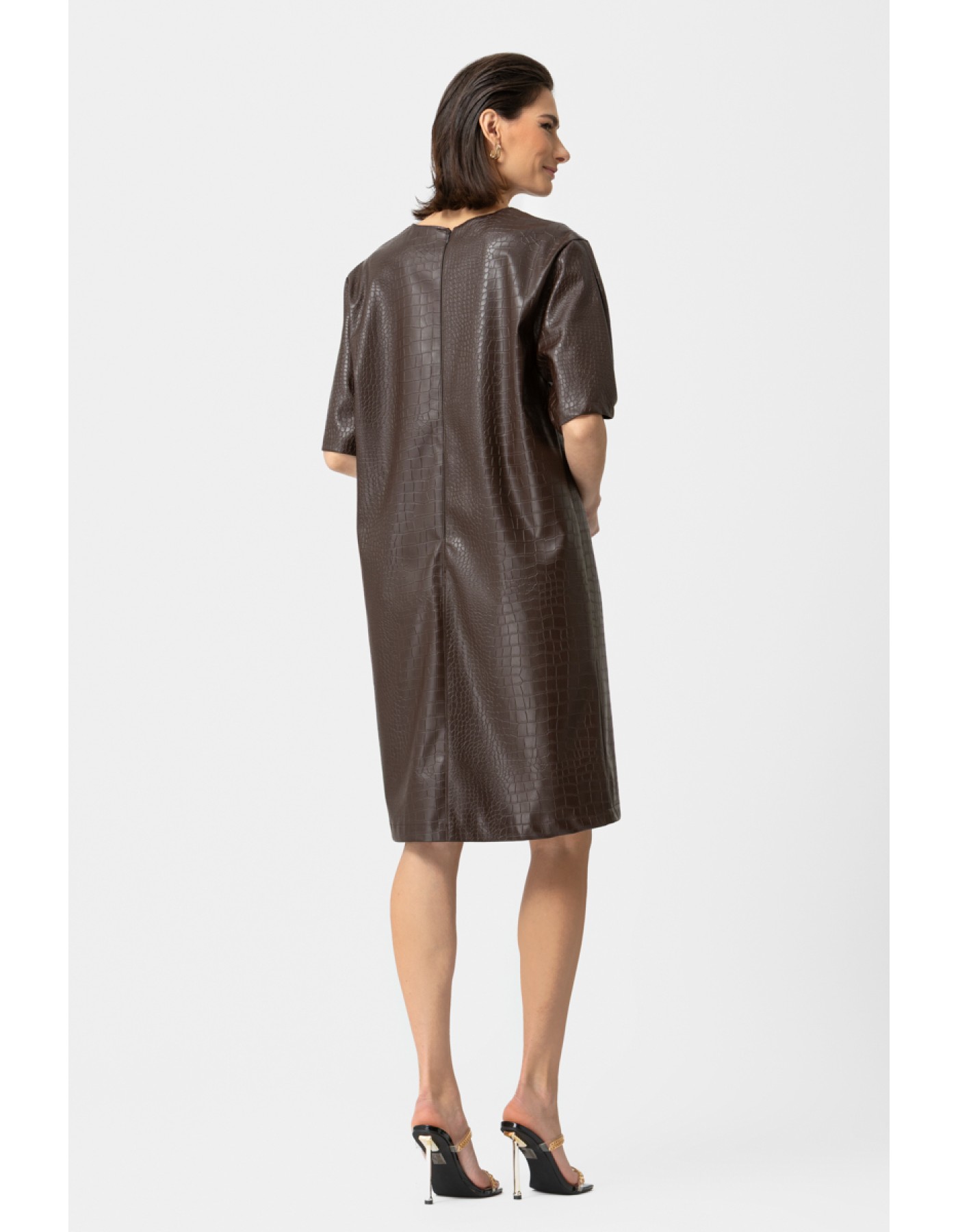 Φόρεμα δερματίνη Croco Φόρεμα δερματίνη Croco