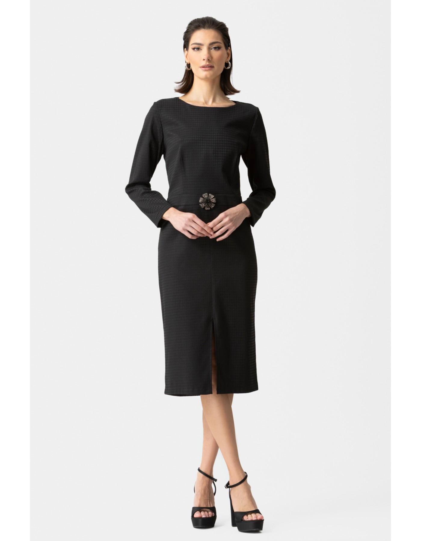 Φόρεμα ρόμβος_Jacquard