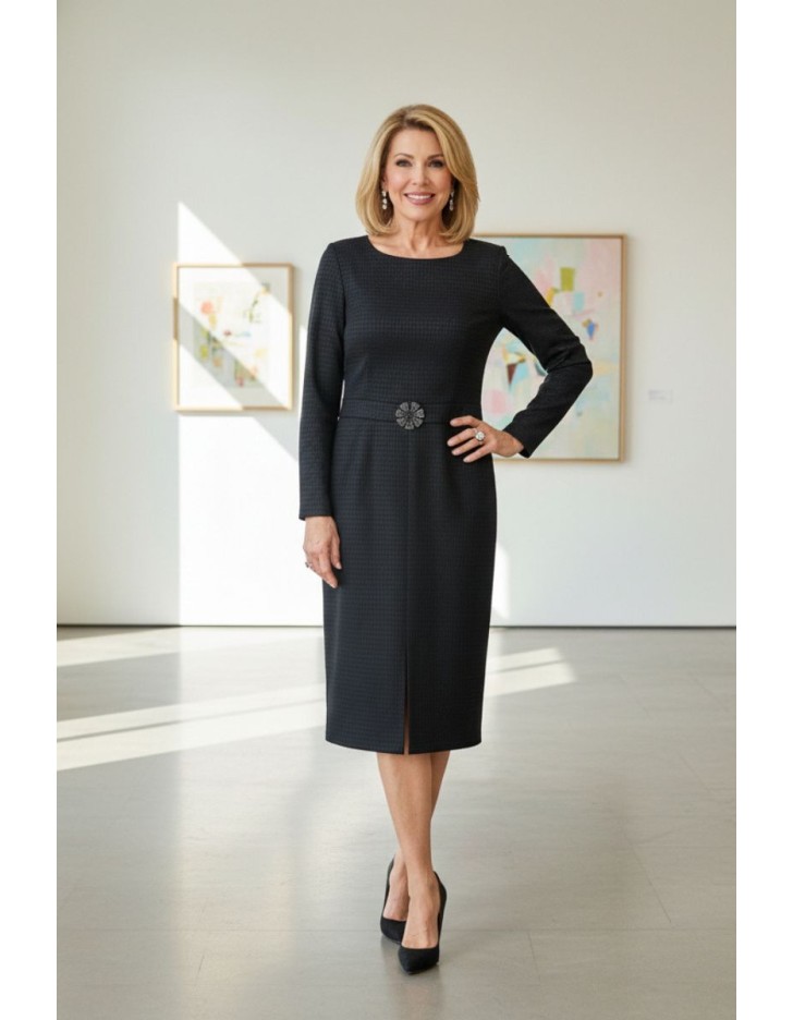 Φόρεμα ρόμβος_Jacquard