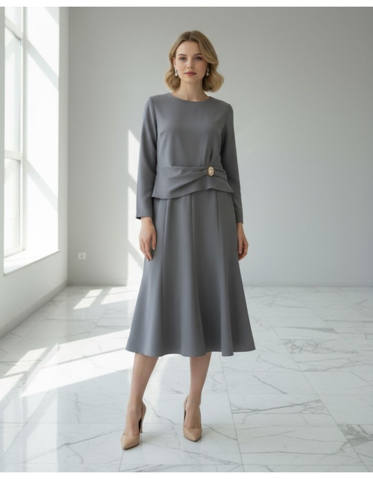 Φόρεμα κρεπ Milva