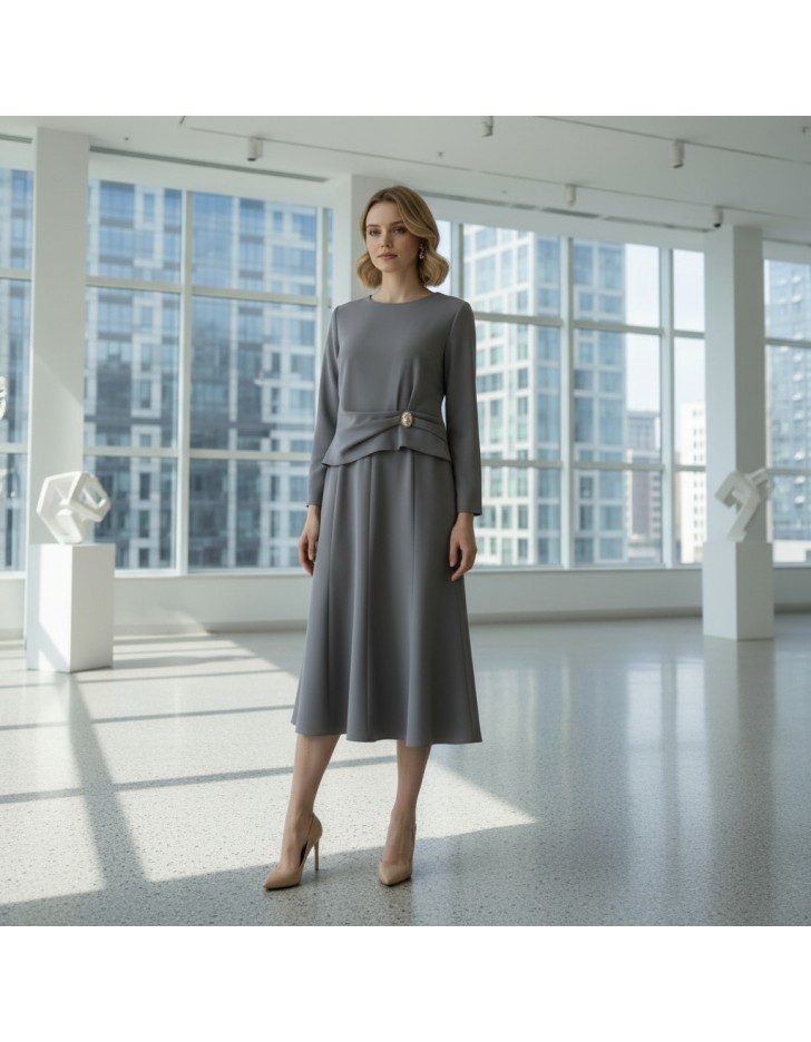 Φόρεμα κρεπ Milva