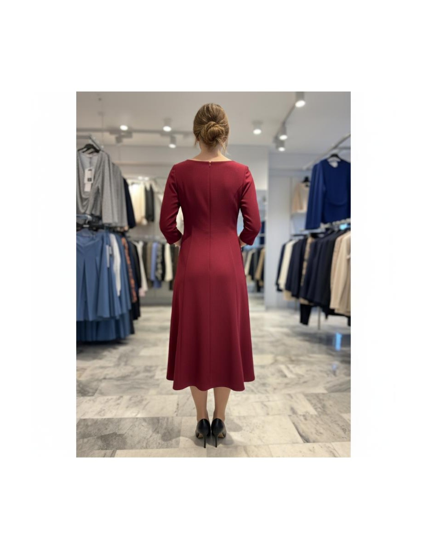 Φόρεμα κρεπ Scuba κλος