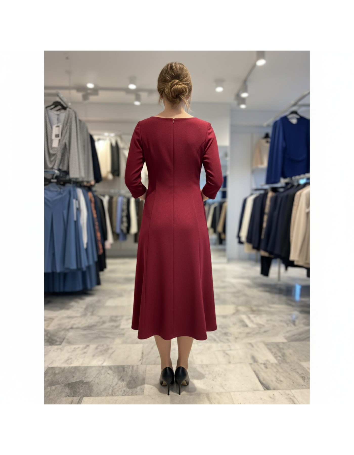 Φόρεμα κρεπ Scuba κλος