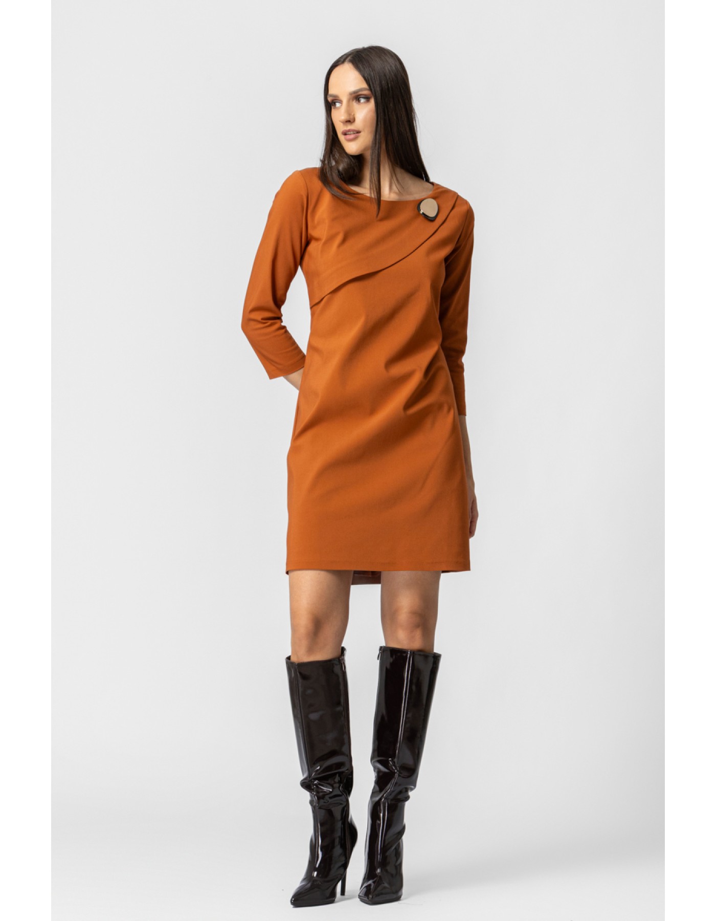 Φόρεμα TR καρφίτσα πέτο