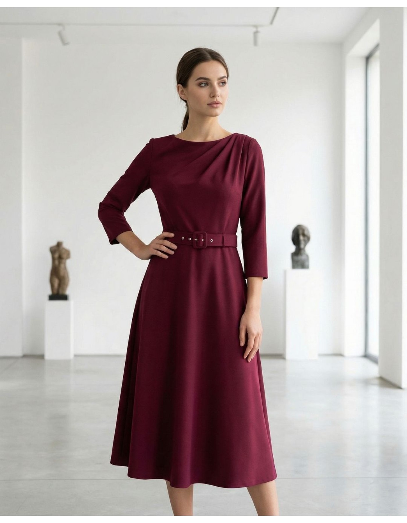 Φόρεμα TR με ζωνάκι