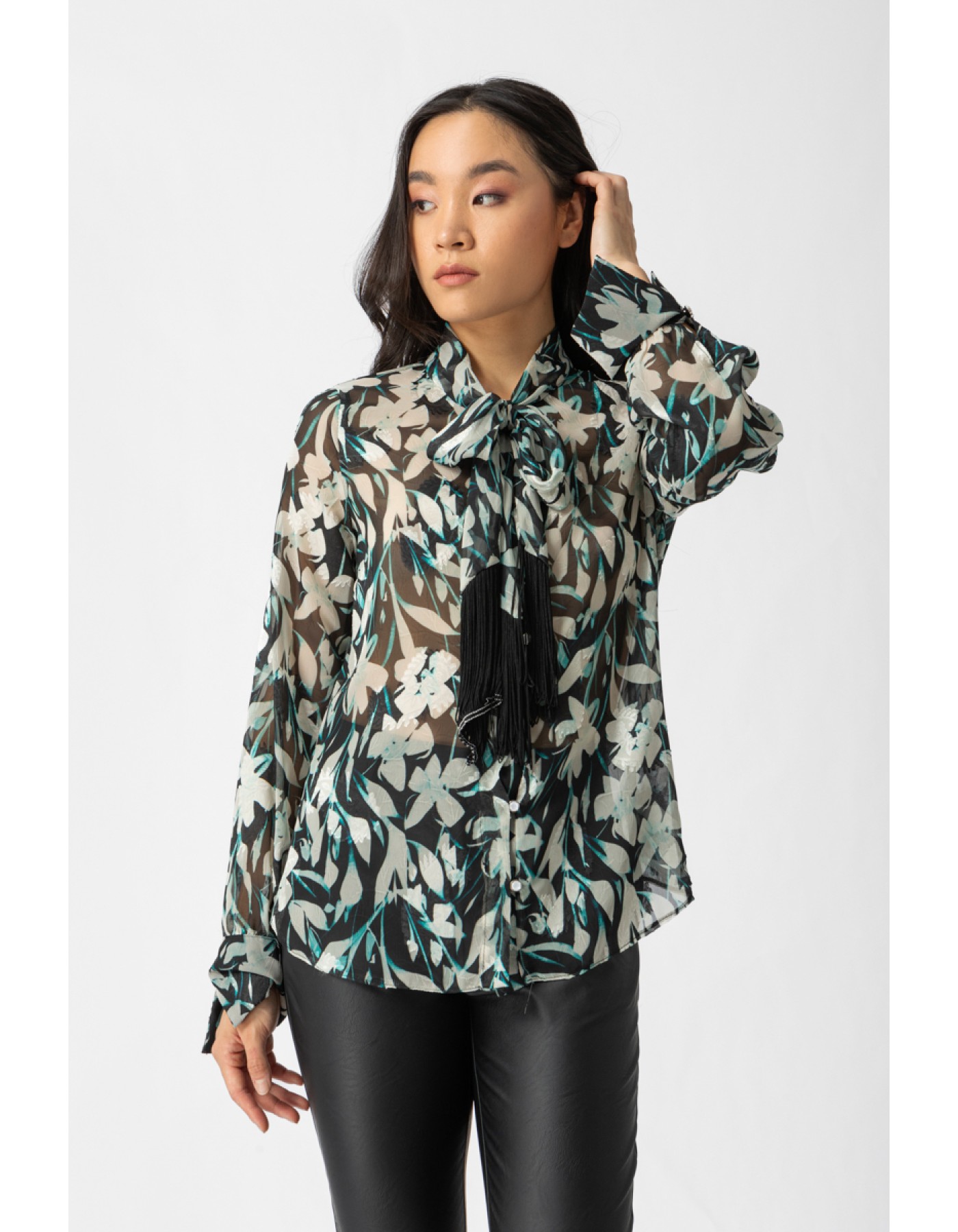 Πουκάμισο devore διαφάνεια Persa