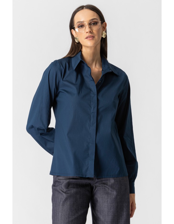 Πουκάμισο ποπλίνα_Carolina Πουκάμισο ποπλίνα_Carolina