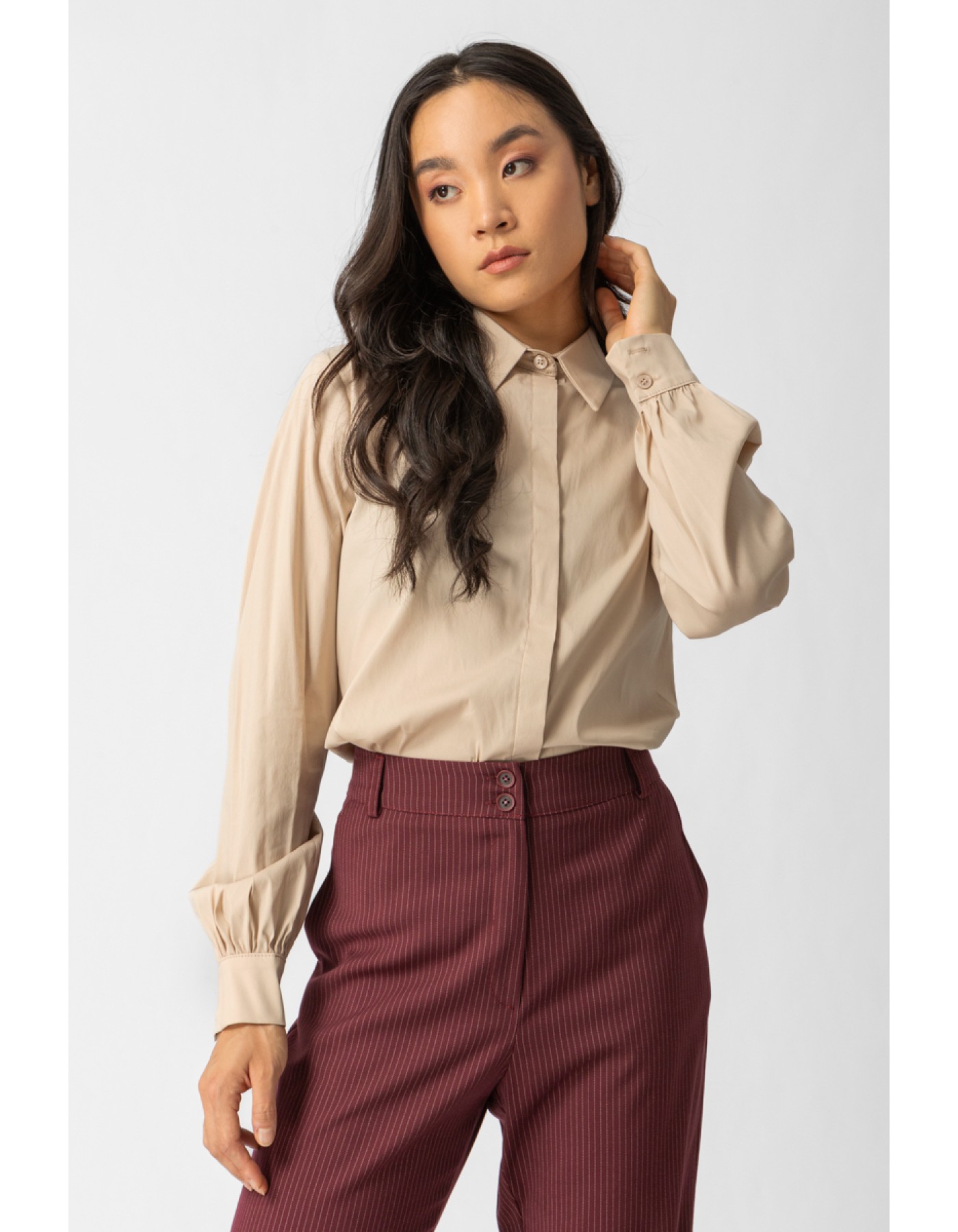 Πουκάμισο ποπλίνα_Carolina