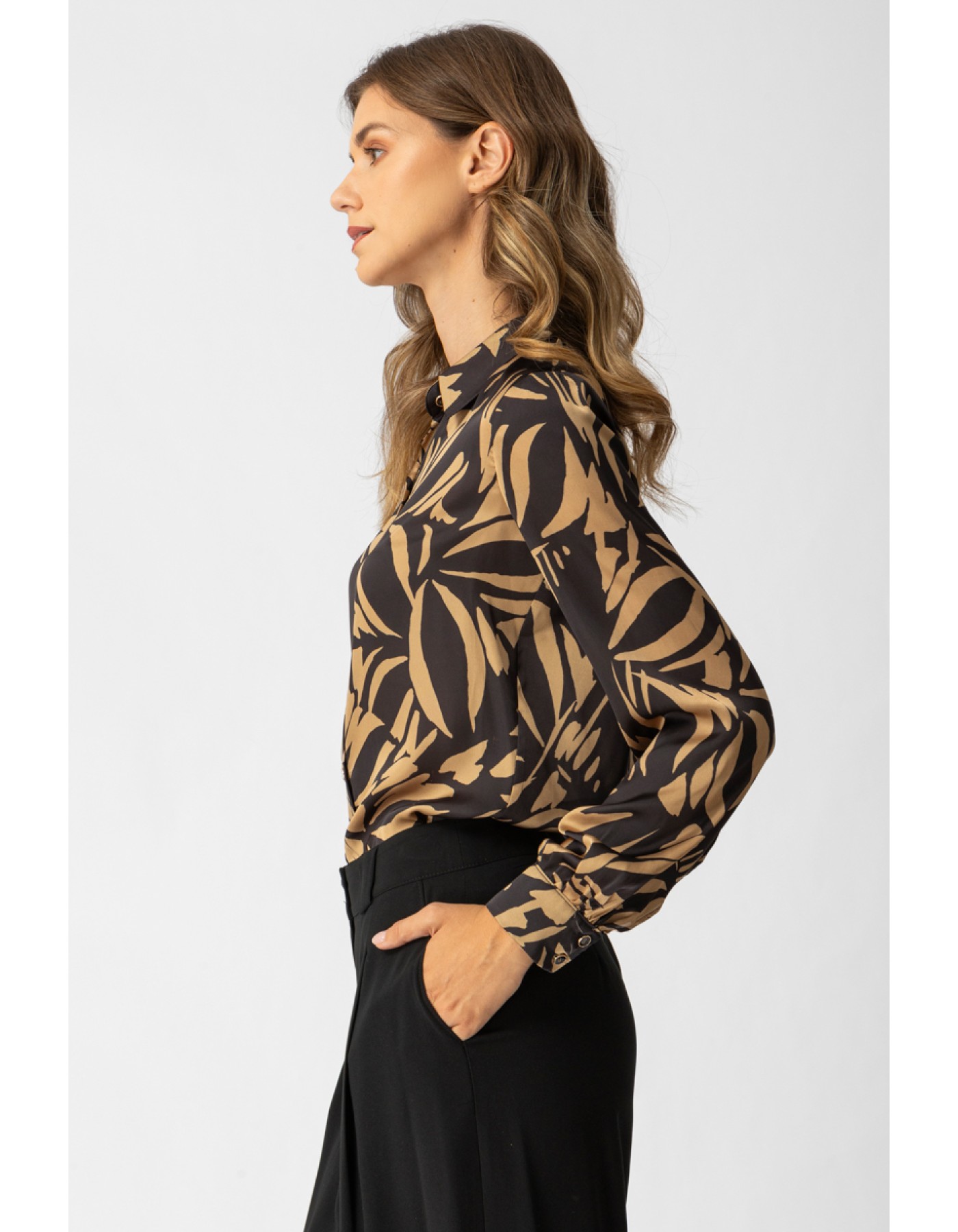 Πουκάμισο σατέν Zebra