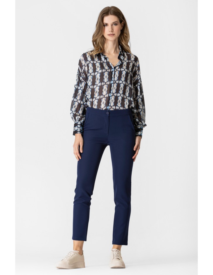 Πουκάμισο διαφάνεια lurex Loria