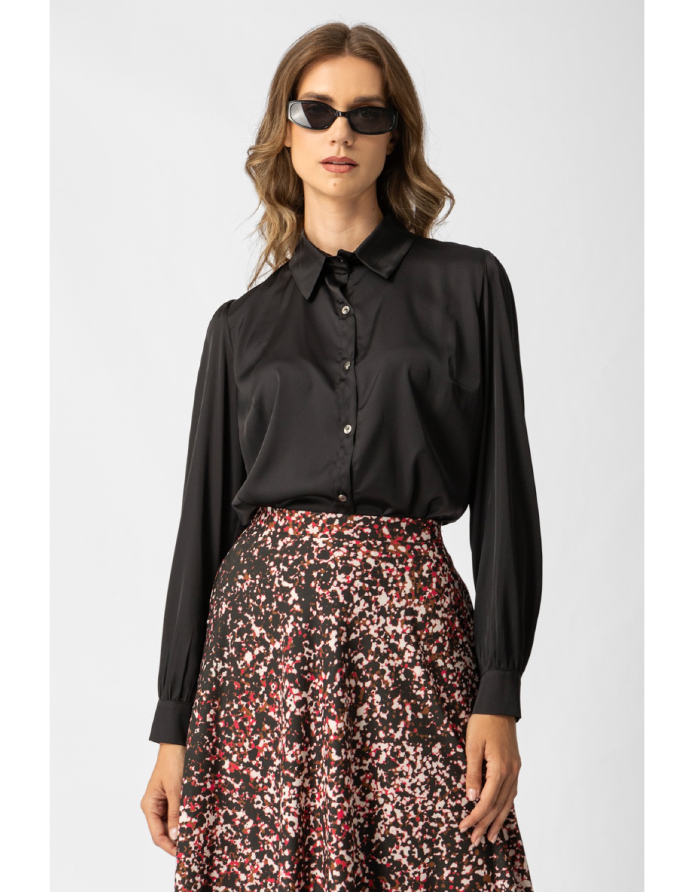 Πουκάμισο σατέν Jasmina