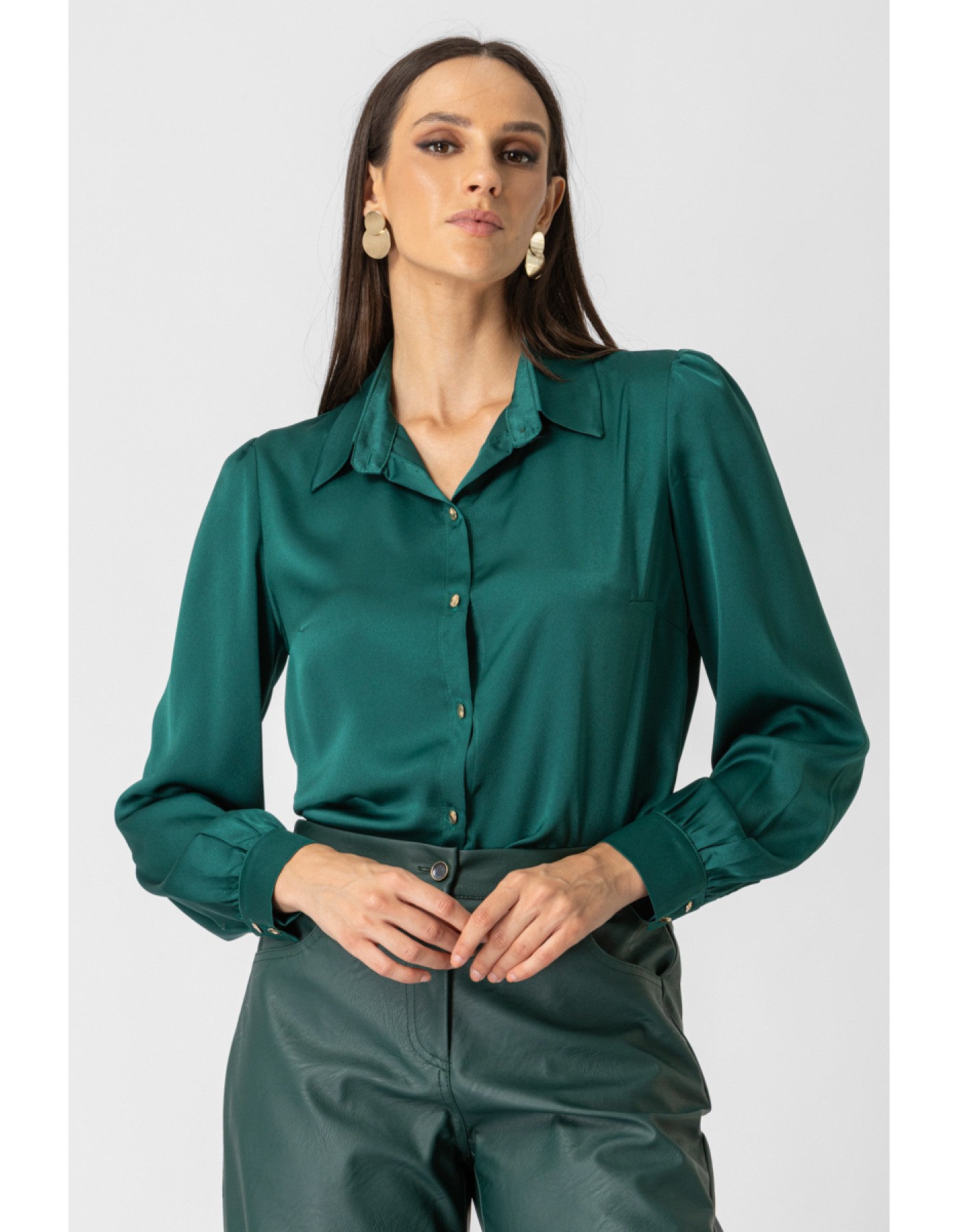 Πουκάμισο σατέν Jasmina