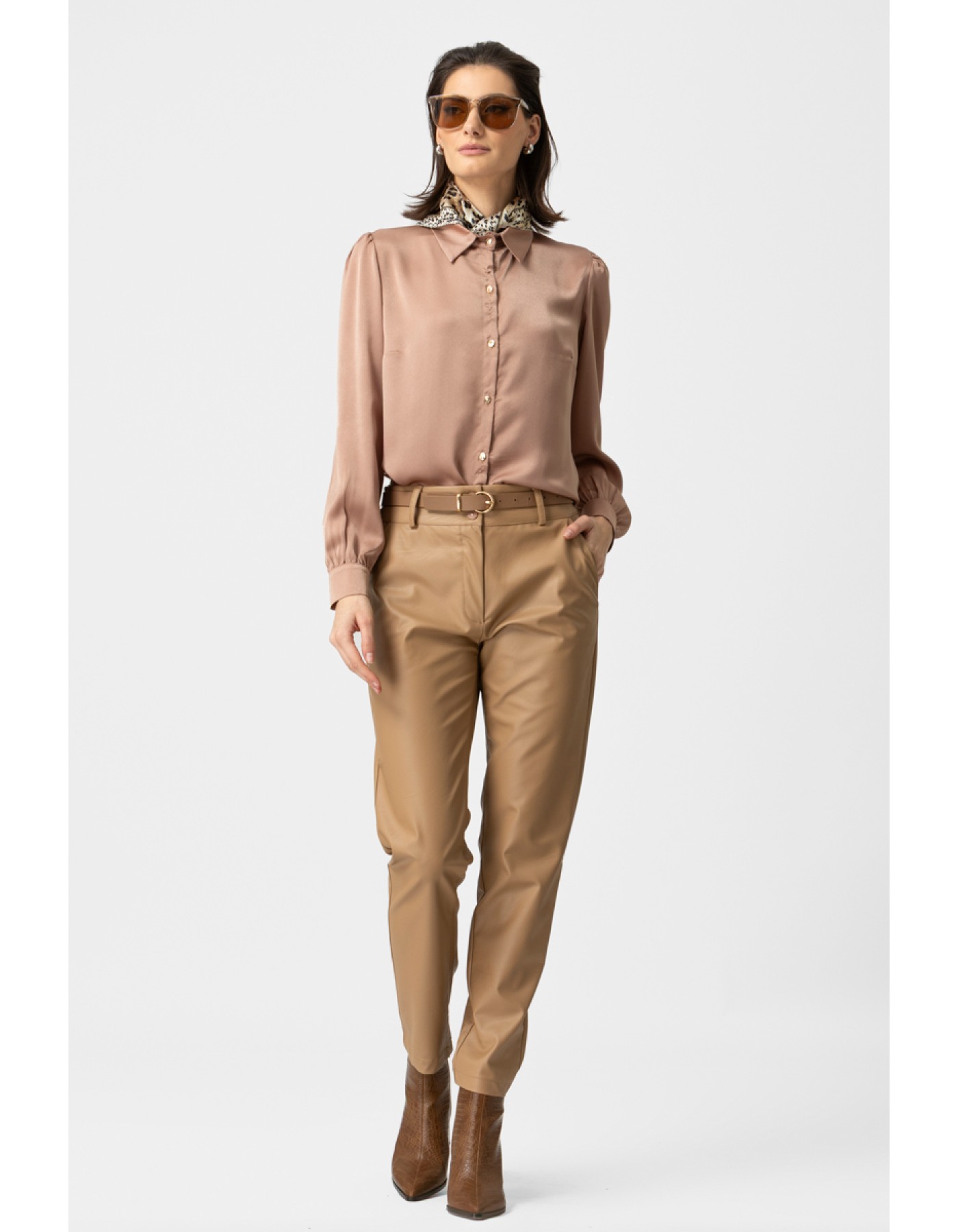 Πουκάμισο σατέν Jasmina