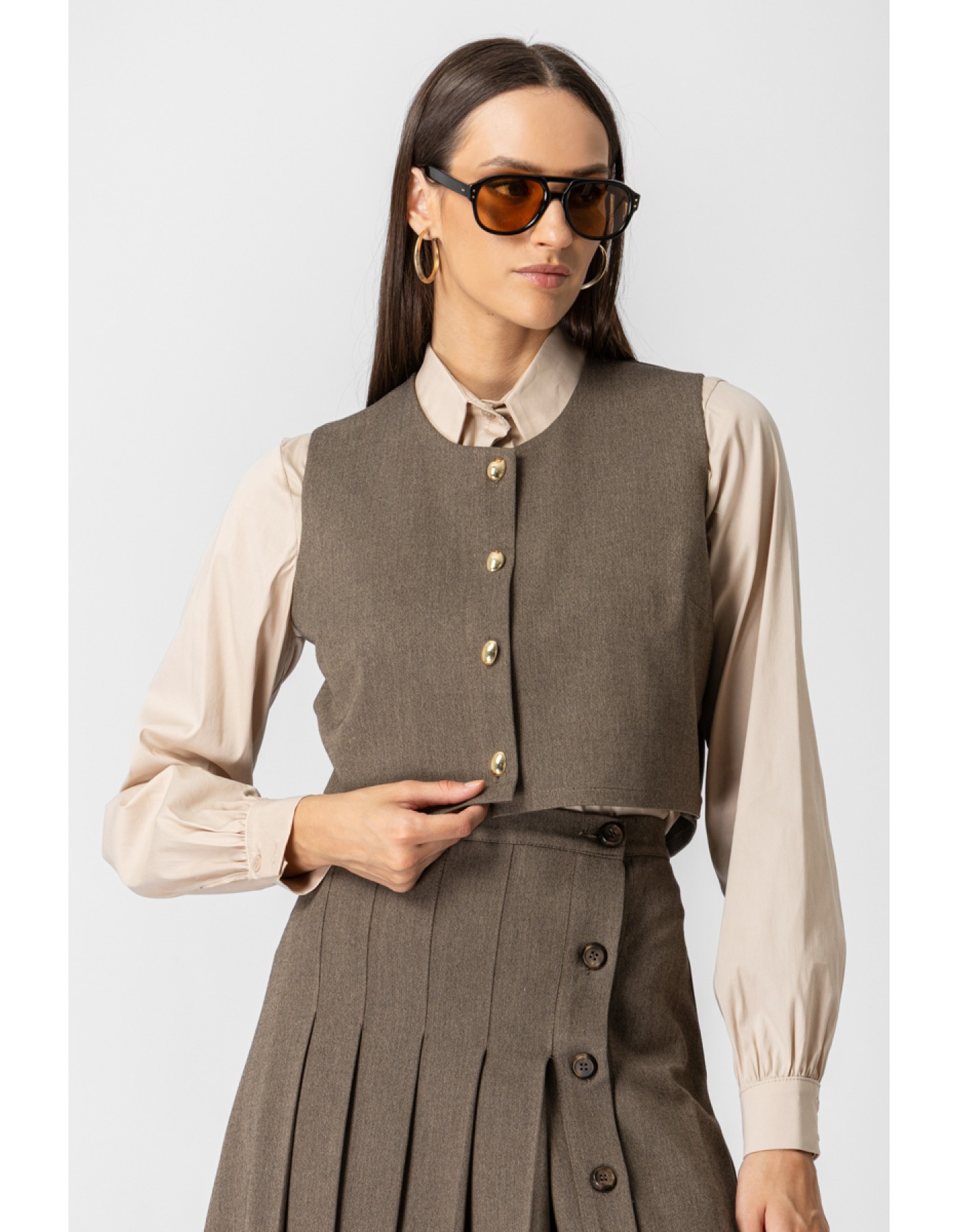 Γιλέκο τουίντ Marin