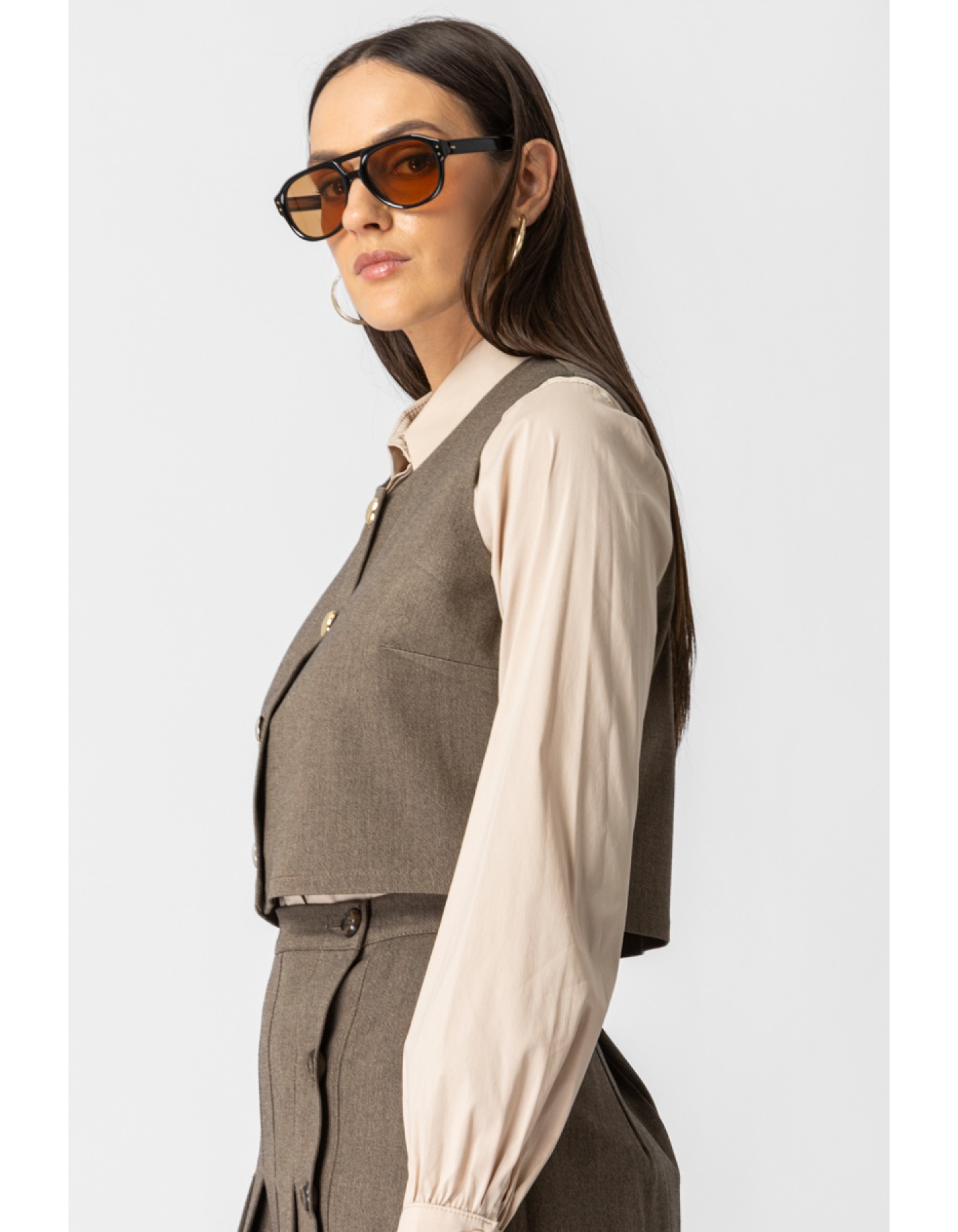 Γιλέκο τουίντ Marin