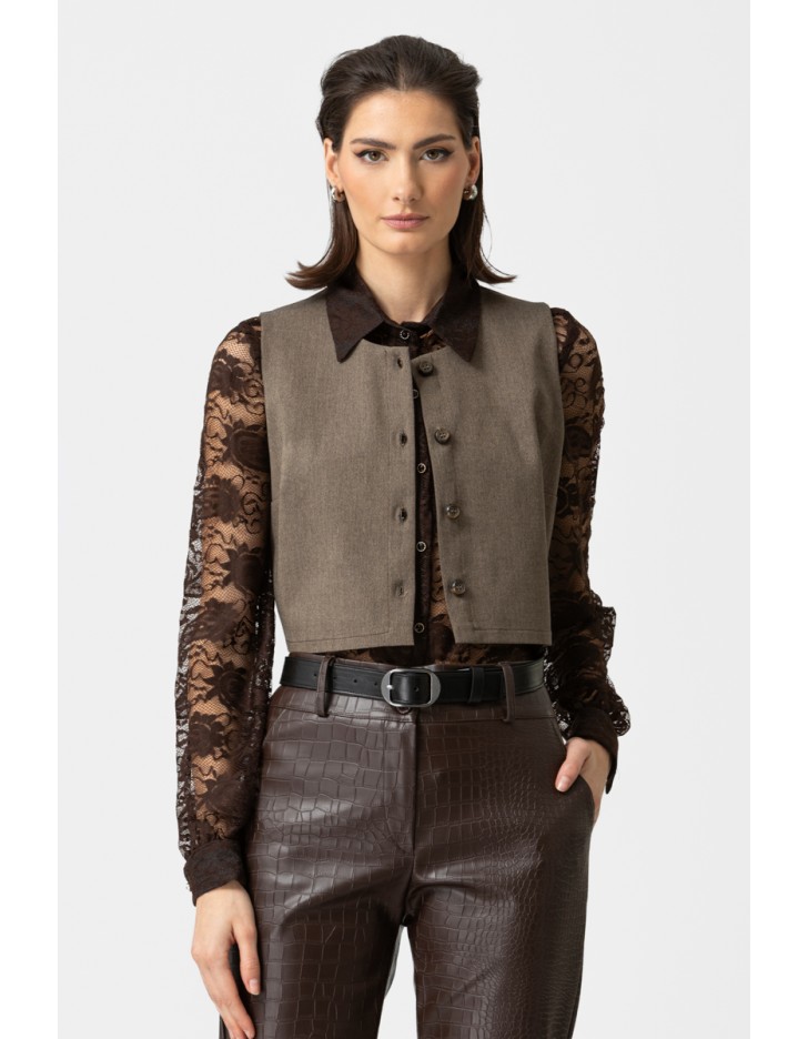 Γιλέκο τουίντ Marin