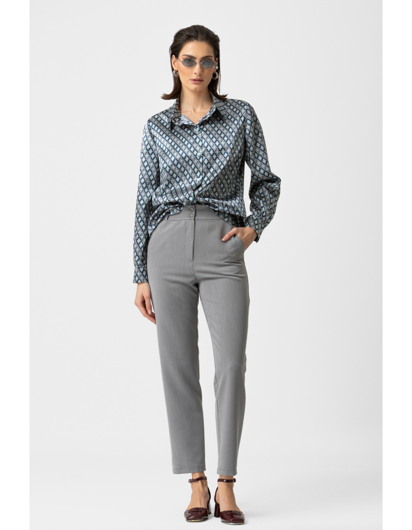 Πουκάμισο σατέν ρόμβος