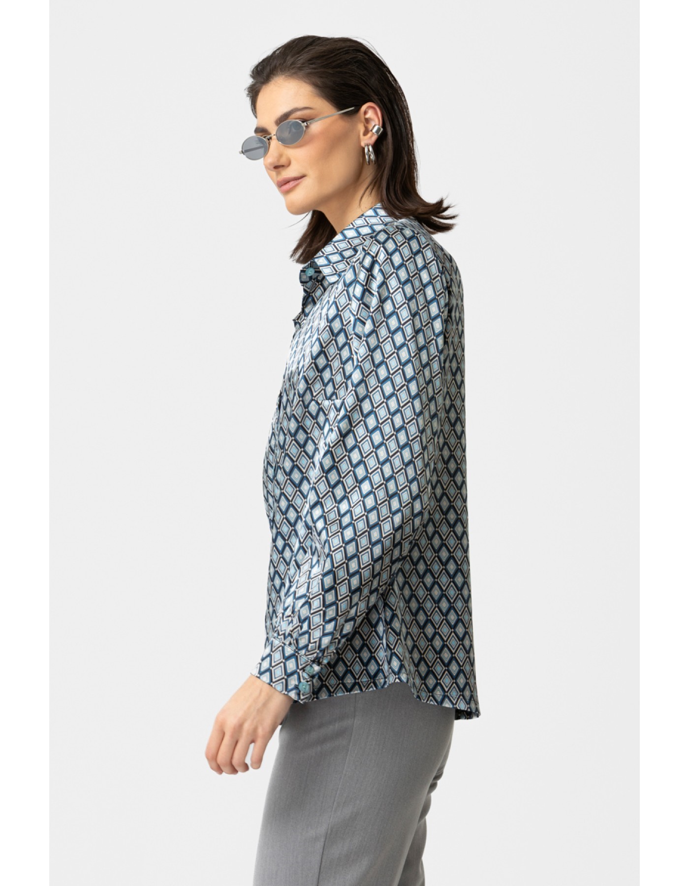 Πουκάμισο σατέν ρόμβος