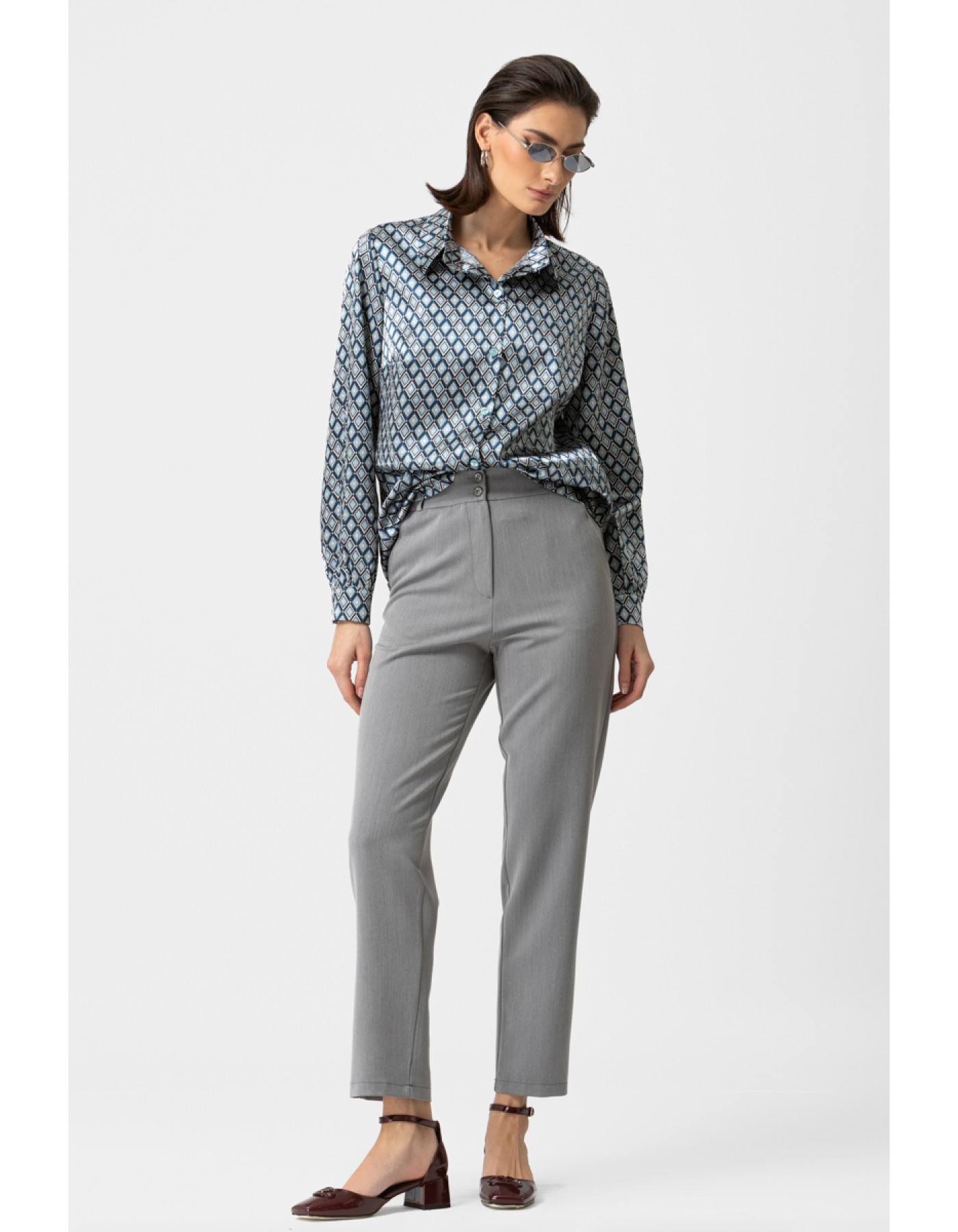 Πουκάμισο σατέν ρόμβος