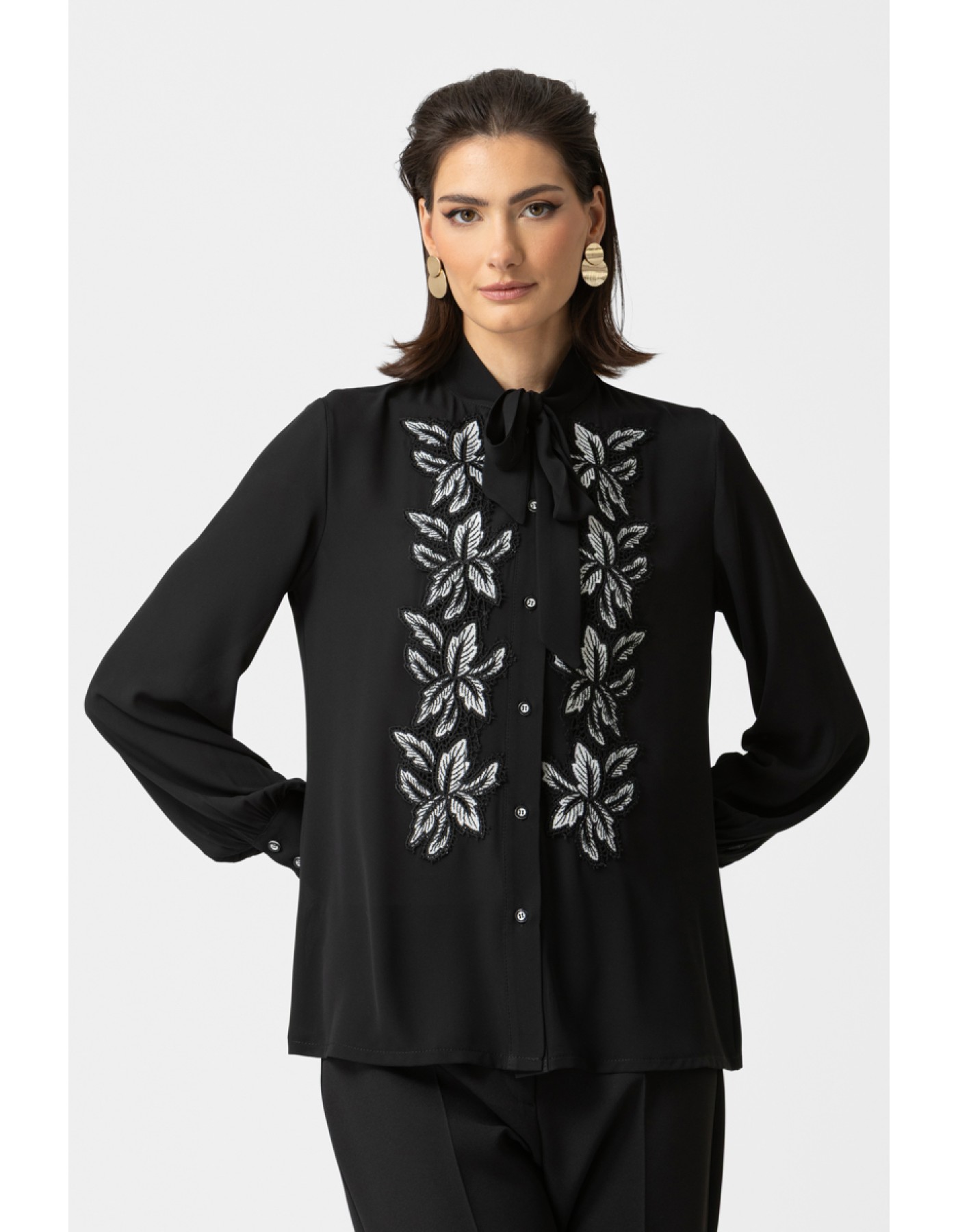 Πουκάμισο κρεπ μοτίφ