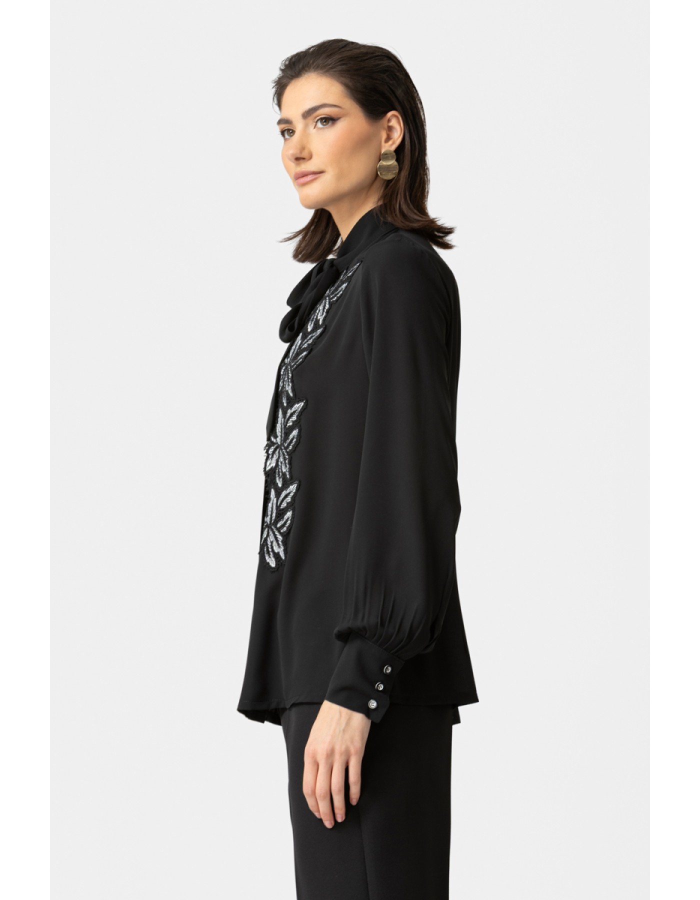 Πουκάμισο κρεπ μοτίφ