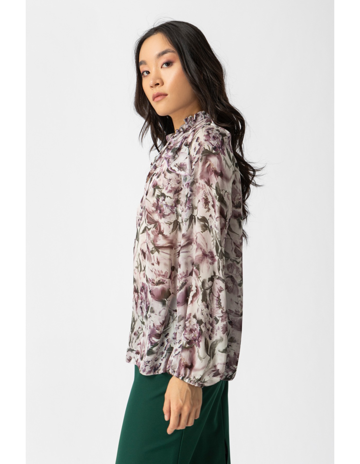 Μπλούζα εμπριμέ Silky